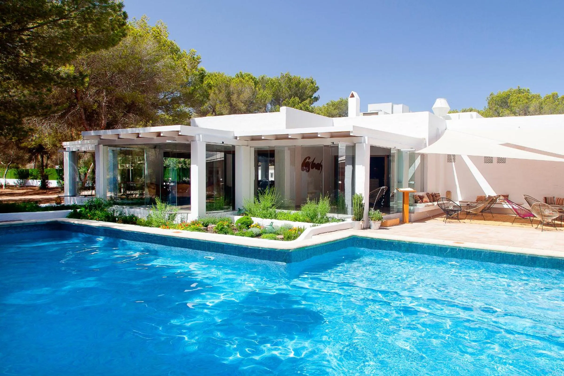 Swimming pool in Casbah Formentera Hotel & Restaurant