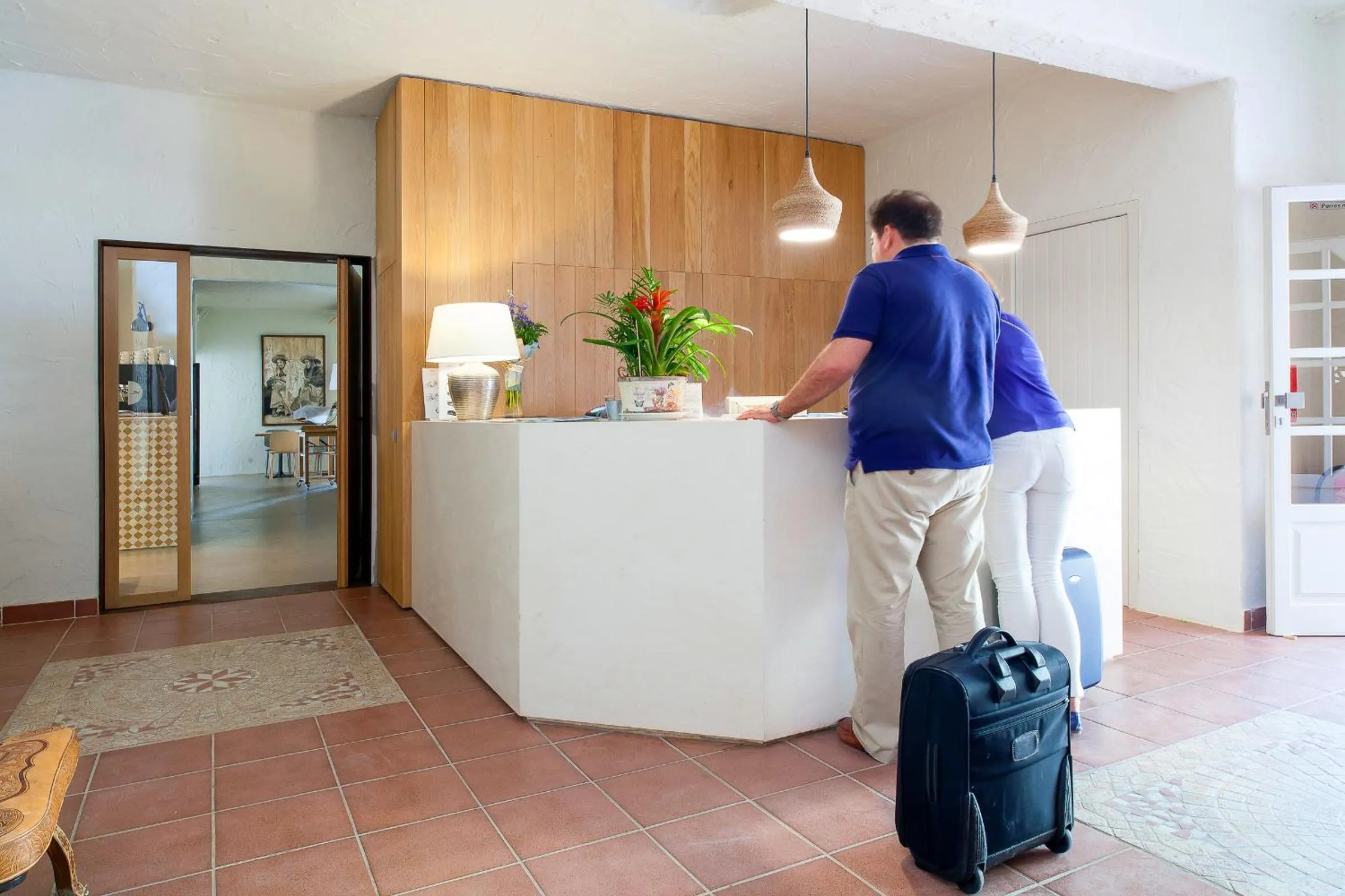 Lobby or reception in Casbah Formentera Hotel & Restaurant