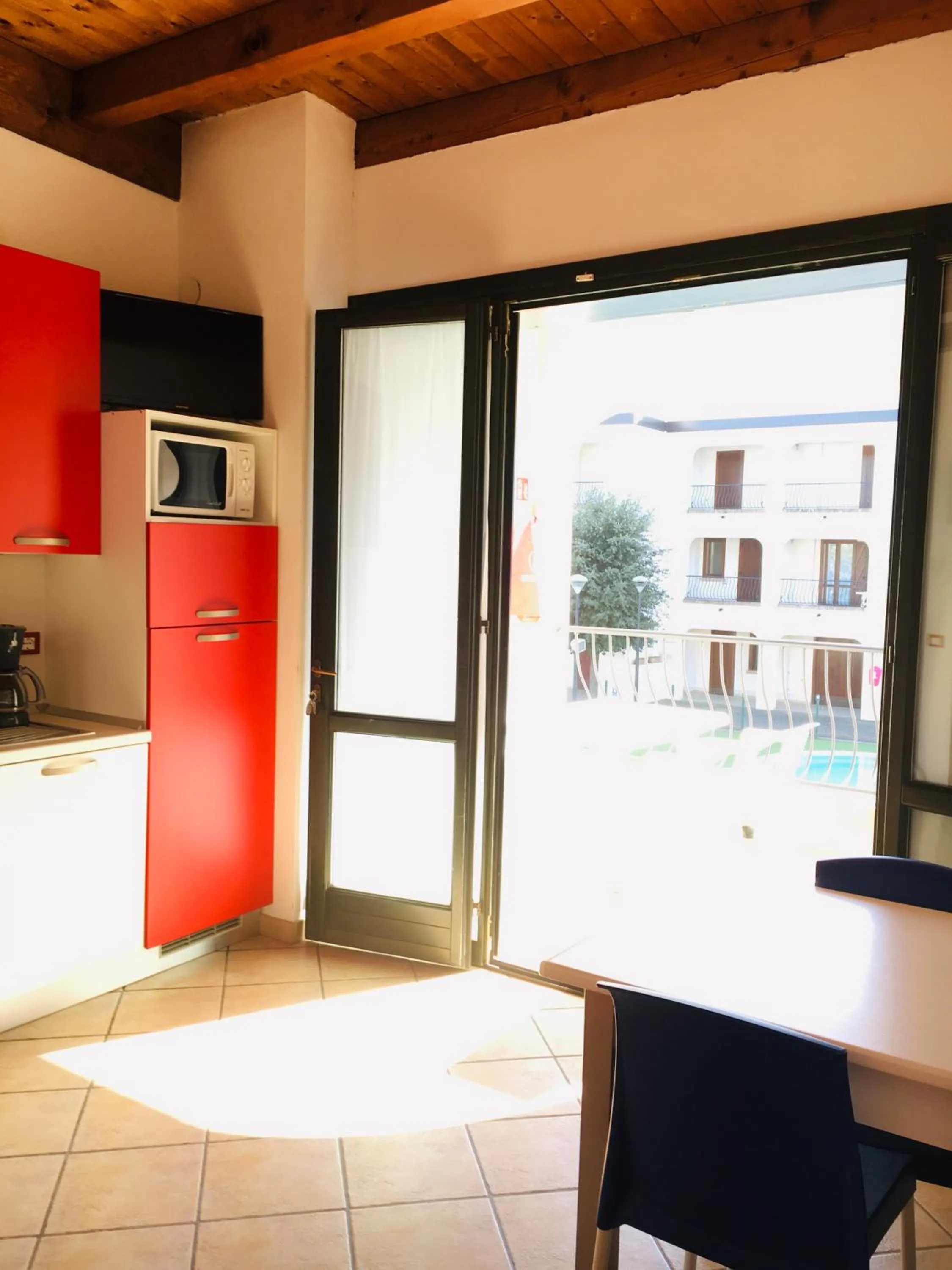 Kitchen or kitchenette in Michelangelo Holiday & Family Resort