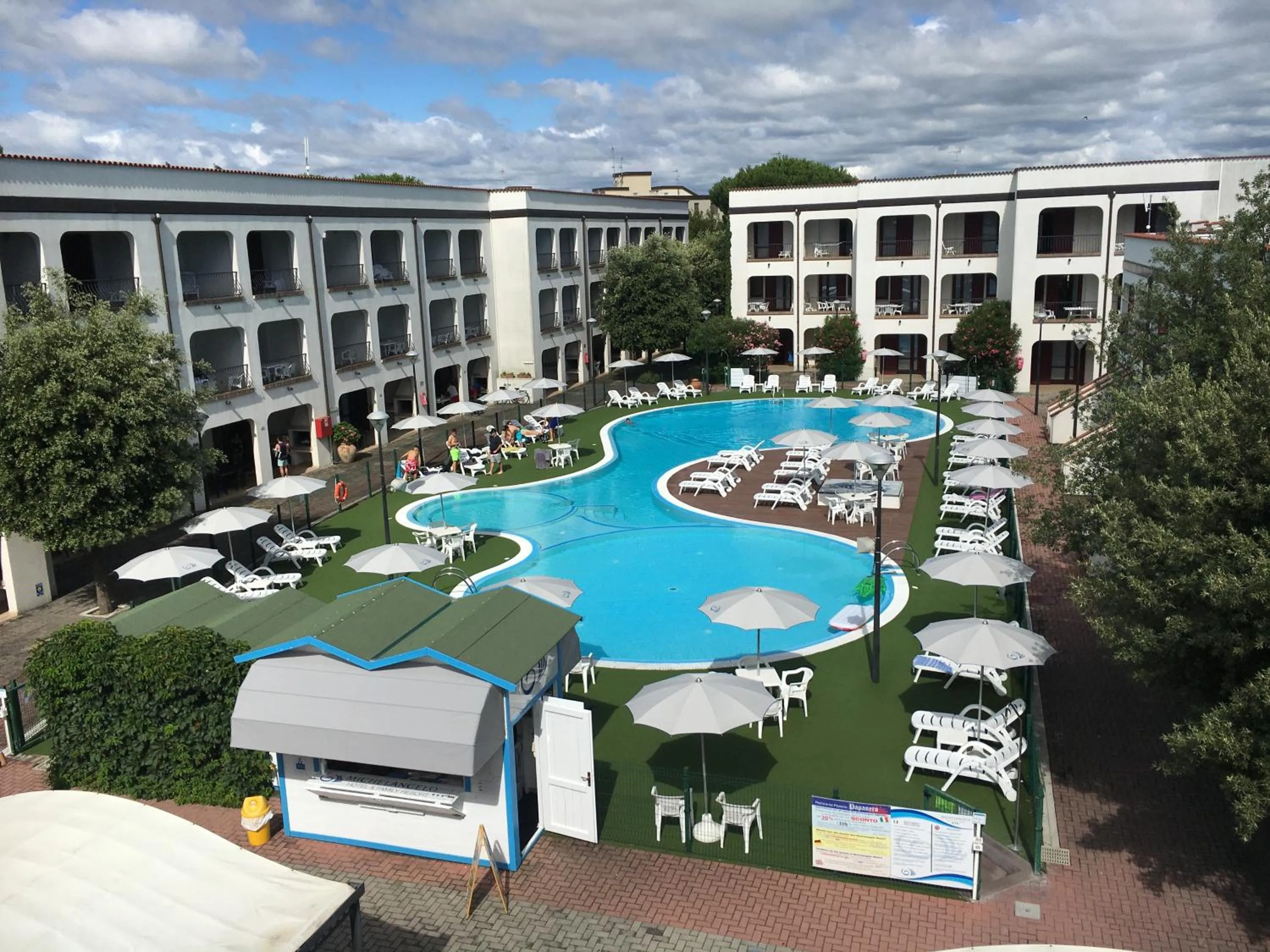 Swimming pool in Michelangelo Holiday & Family Resort