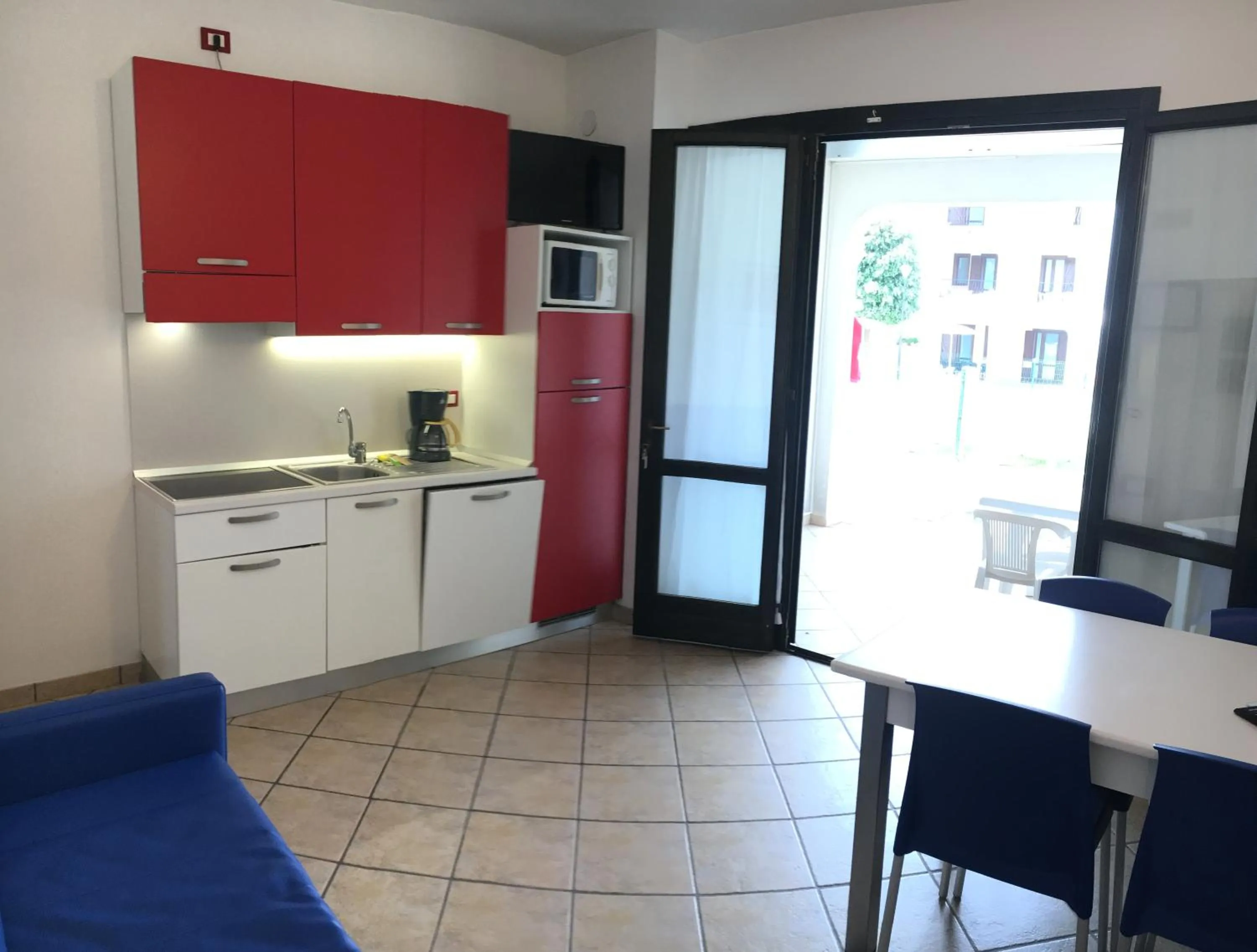 Kitchen or kitchenette in Michelangelo Holiday & Family Resort