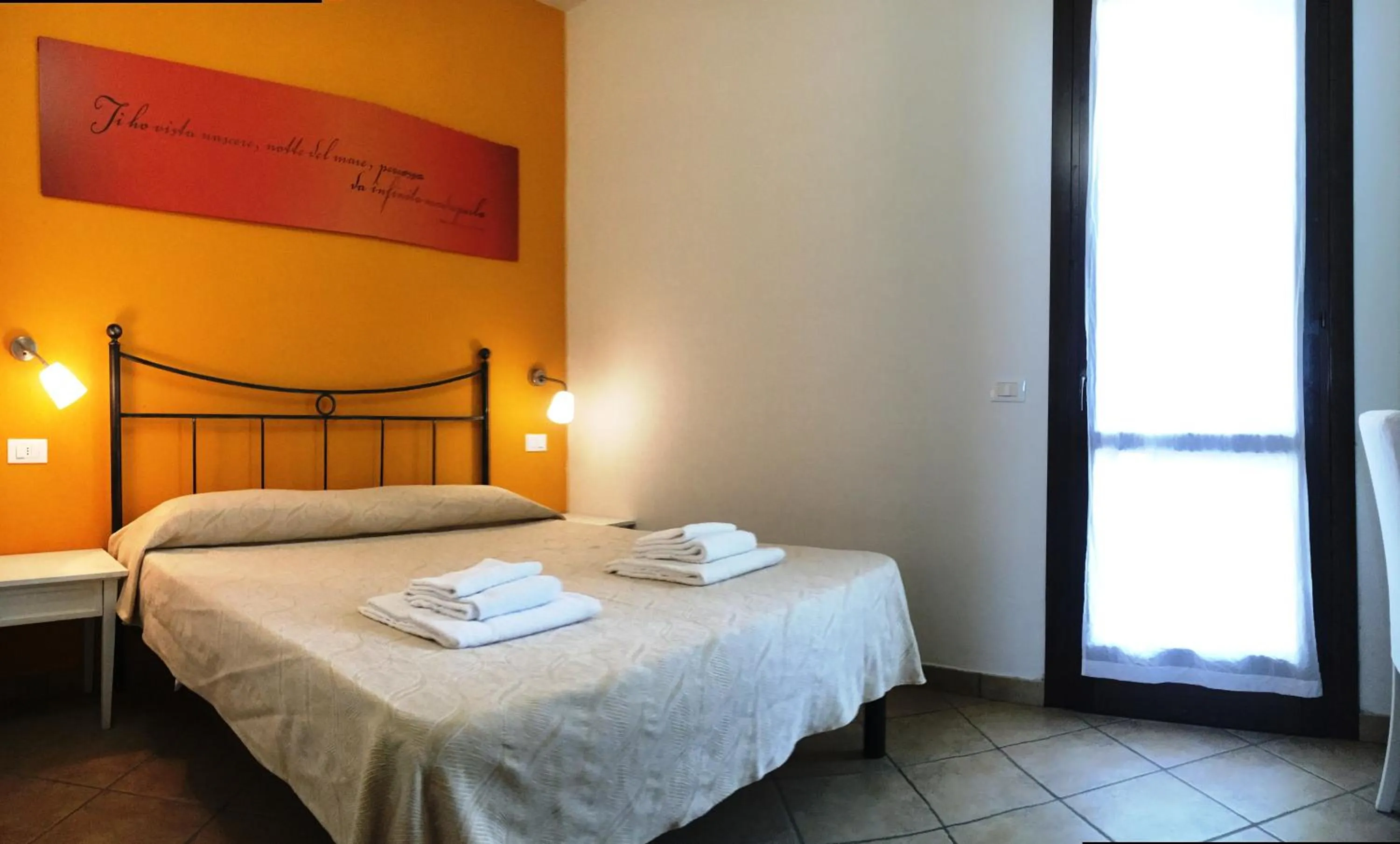 Bedroom, Bed in Michelangelo Holiday & Family Resort