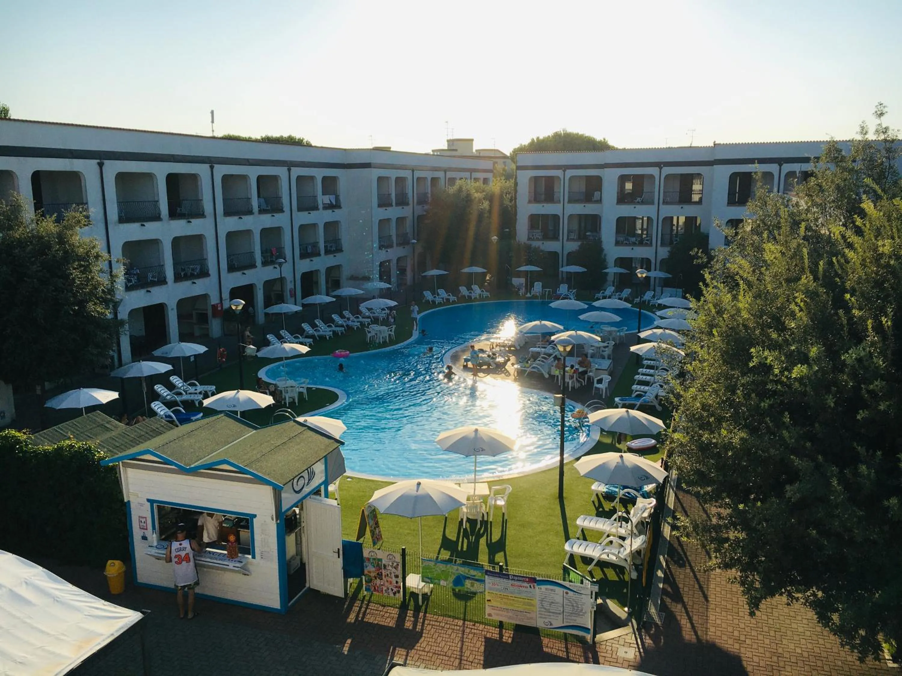 Swimming pool in Michelangelo Holiday & Family Resort