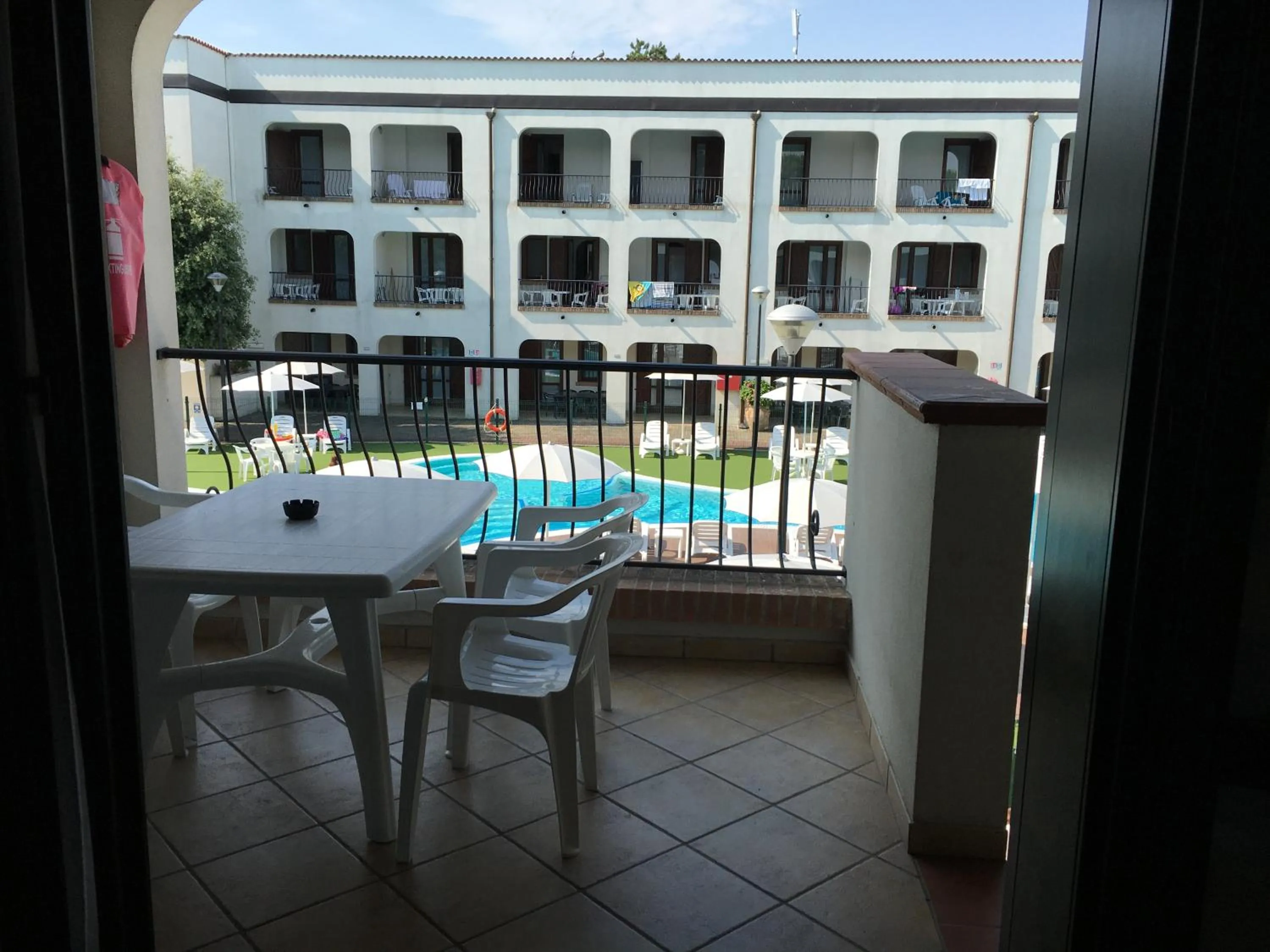 Balcony/Terrace in Michelangelo Holiday & Family Resort