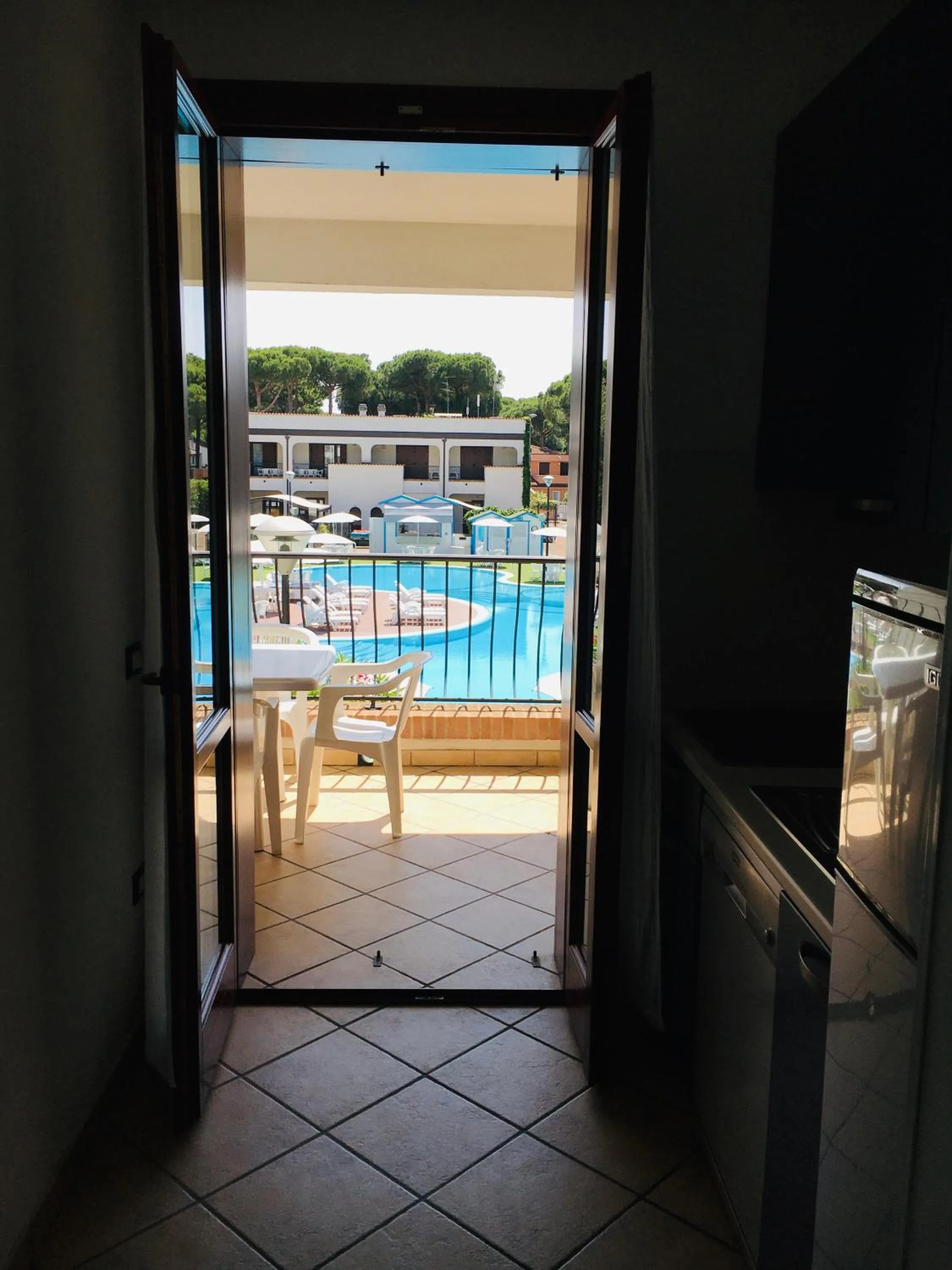 Balcony/Terrace in Michelangelo Holiday & Family Resort