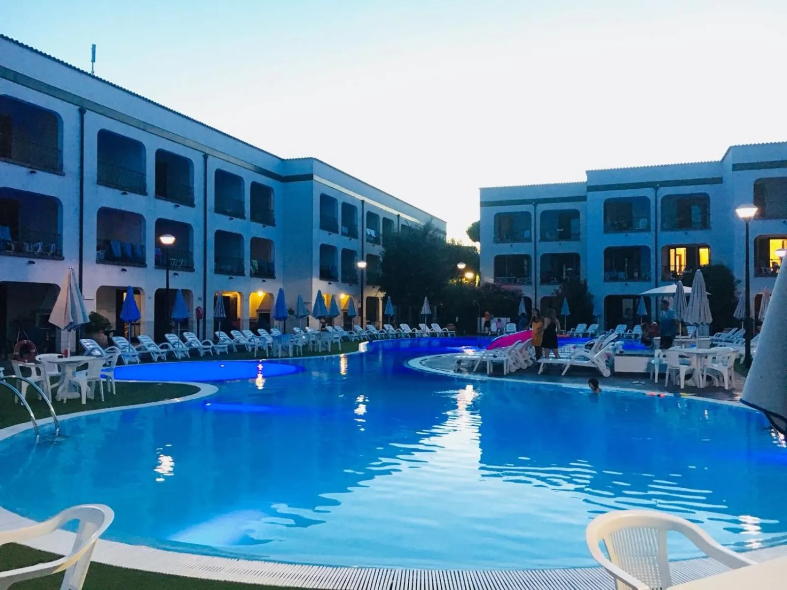 Sunset in Michelangelo Holiday & Family Resort