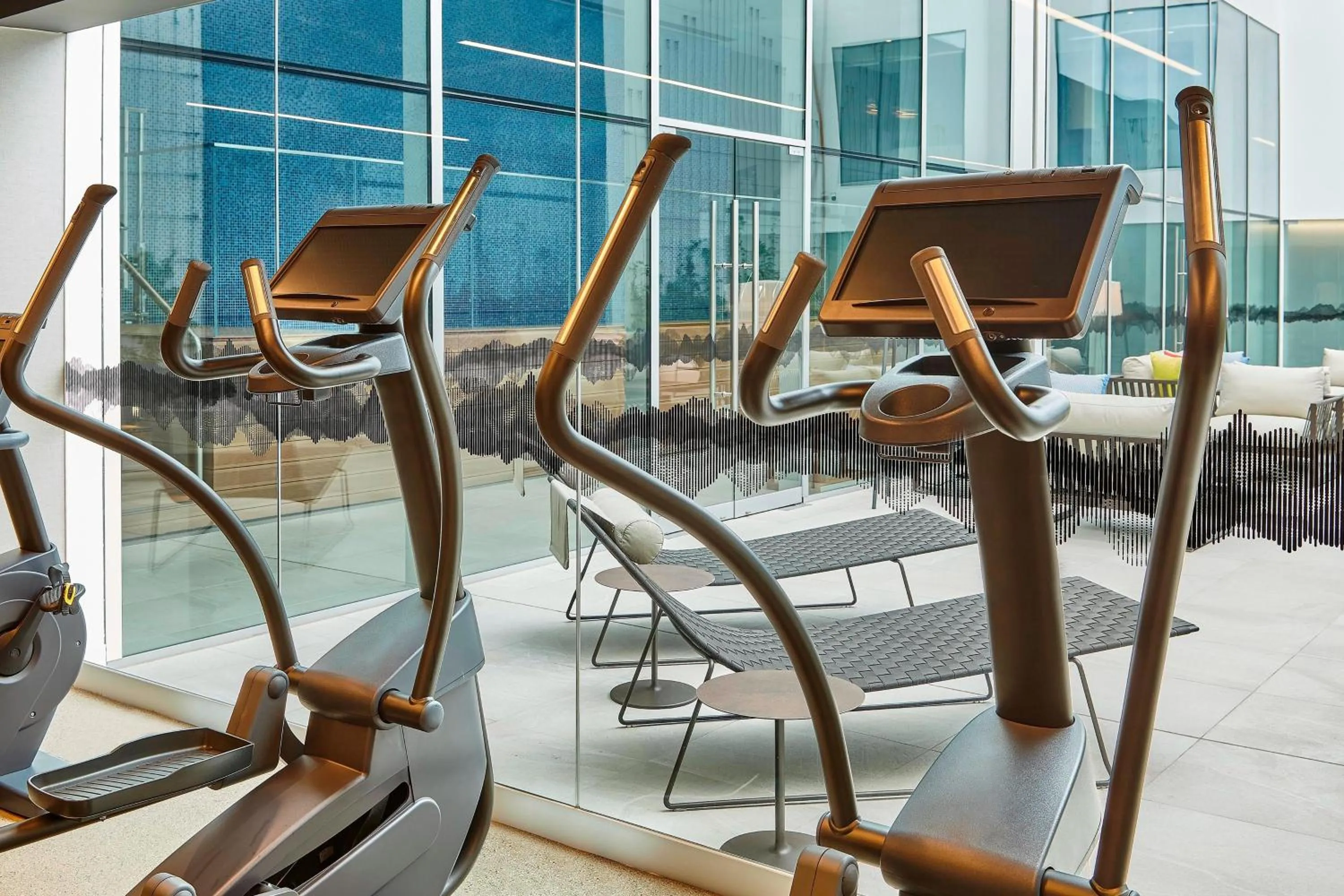 Fitness centre/facilities in Aloft Lima Miraflores