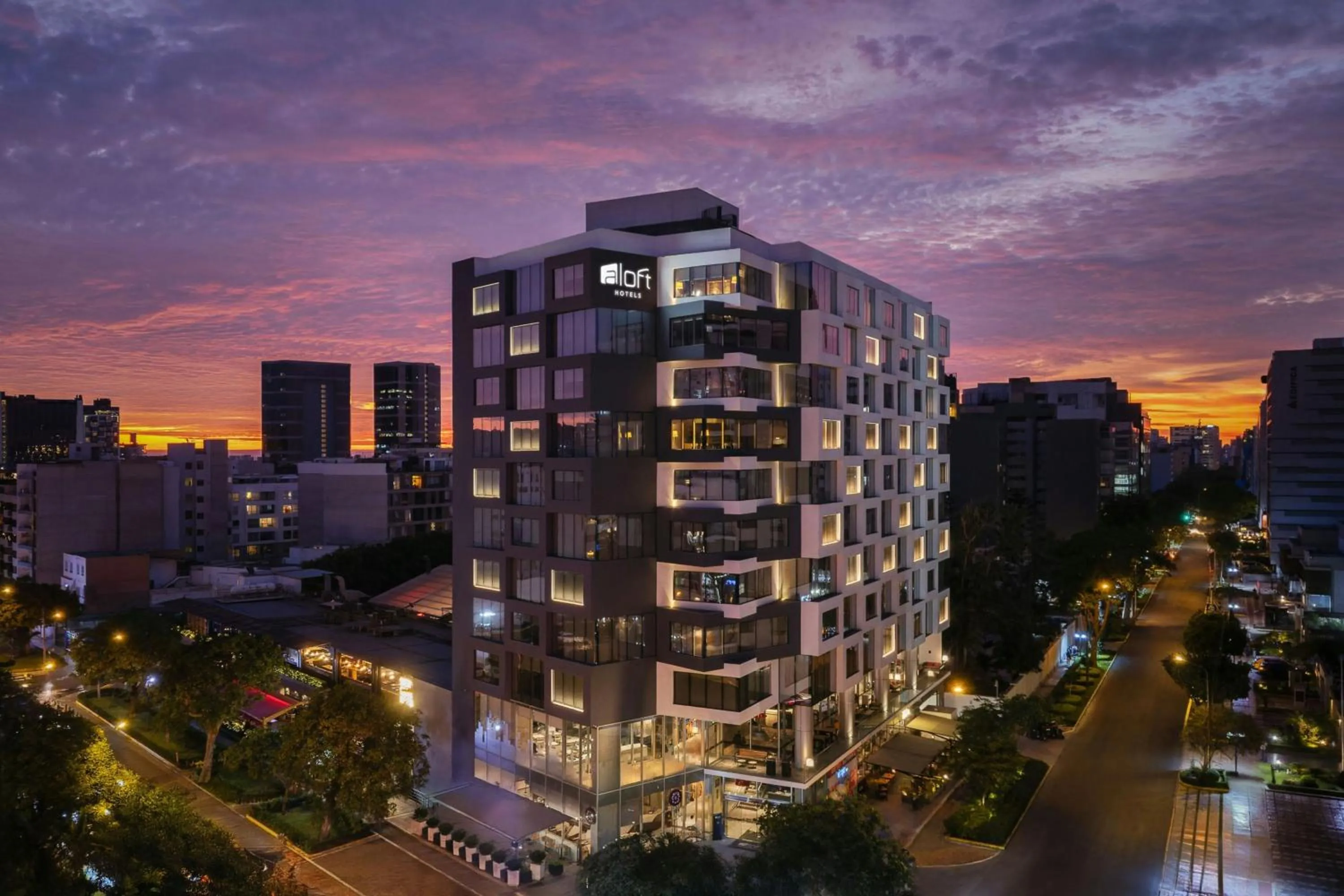 Property building in Aloft Lima Miraflores
