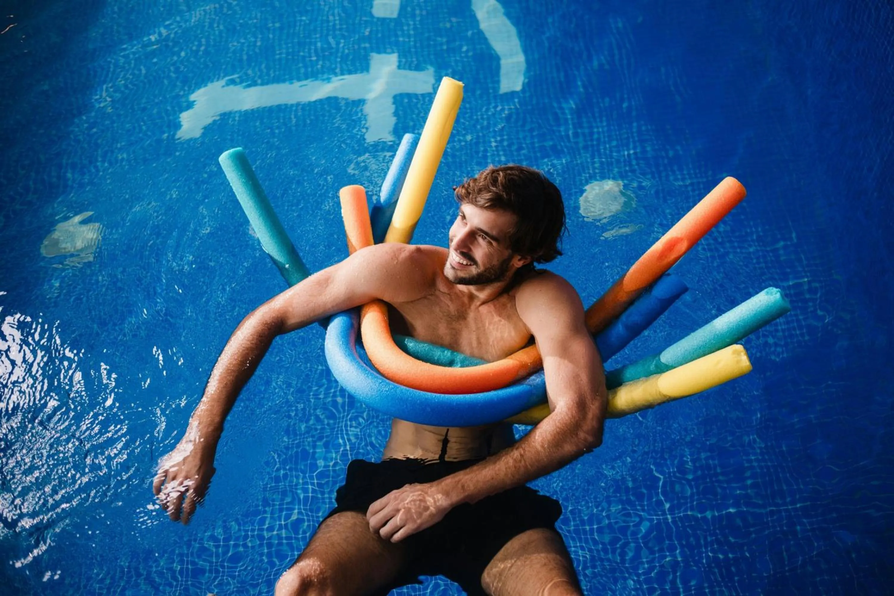 Swimming pool in Aloft Lima Miraflores