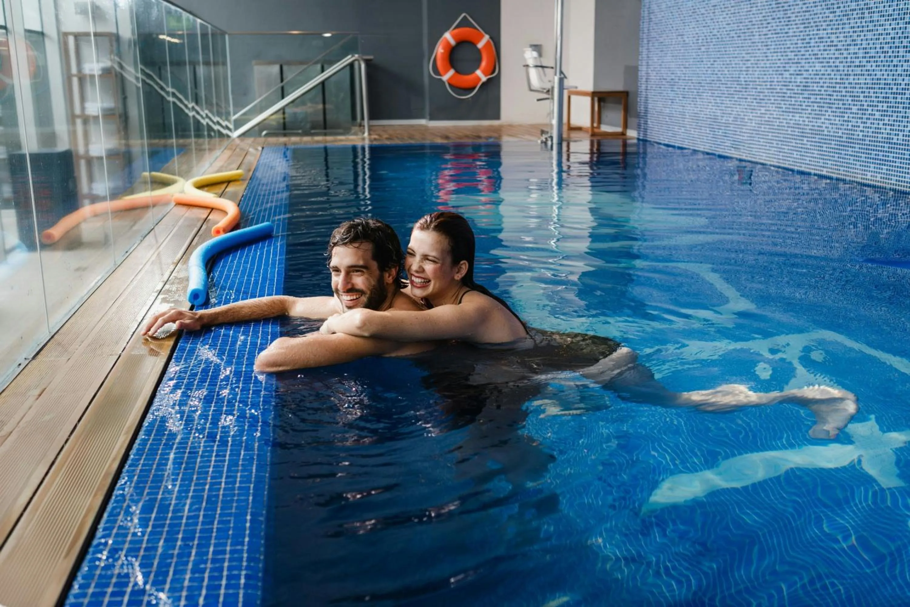 Swimming pool in Aloft Lima Miraflores