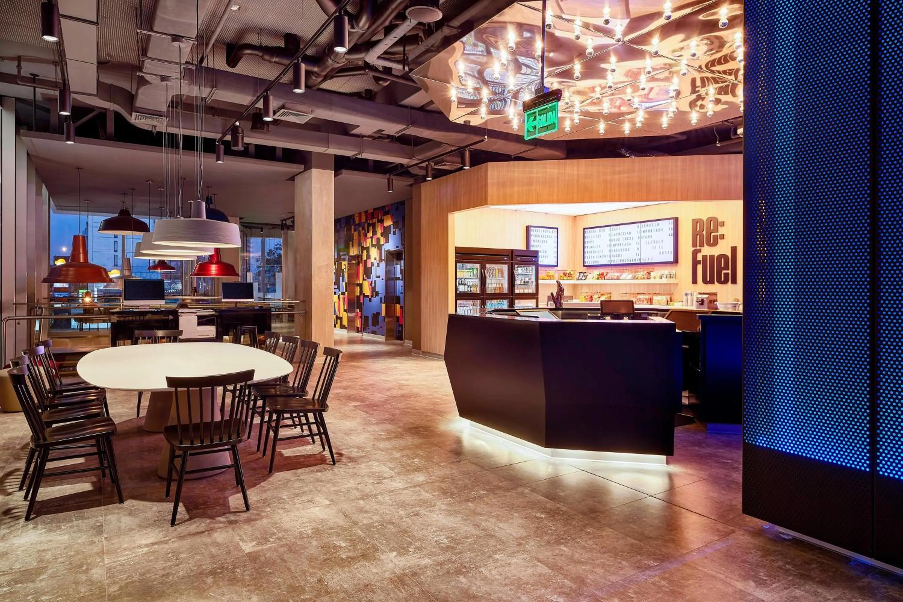 Lobby or reception in Aloft Lima Miraflores