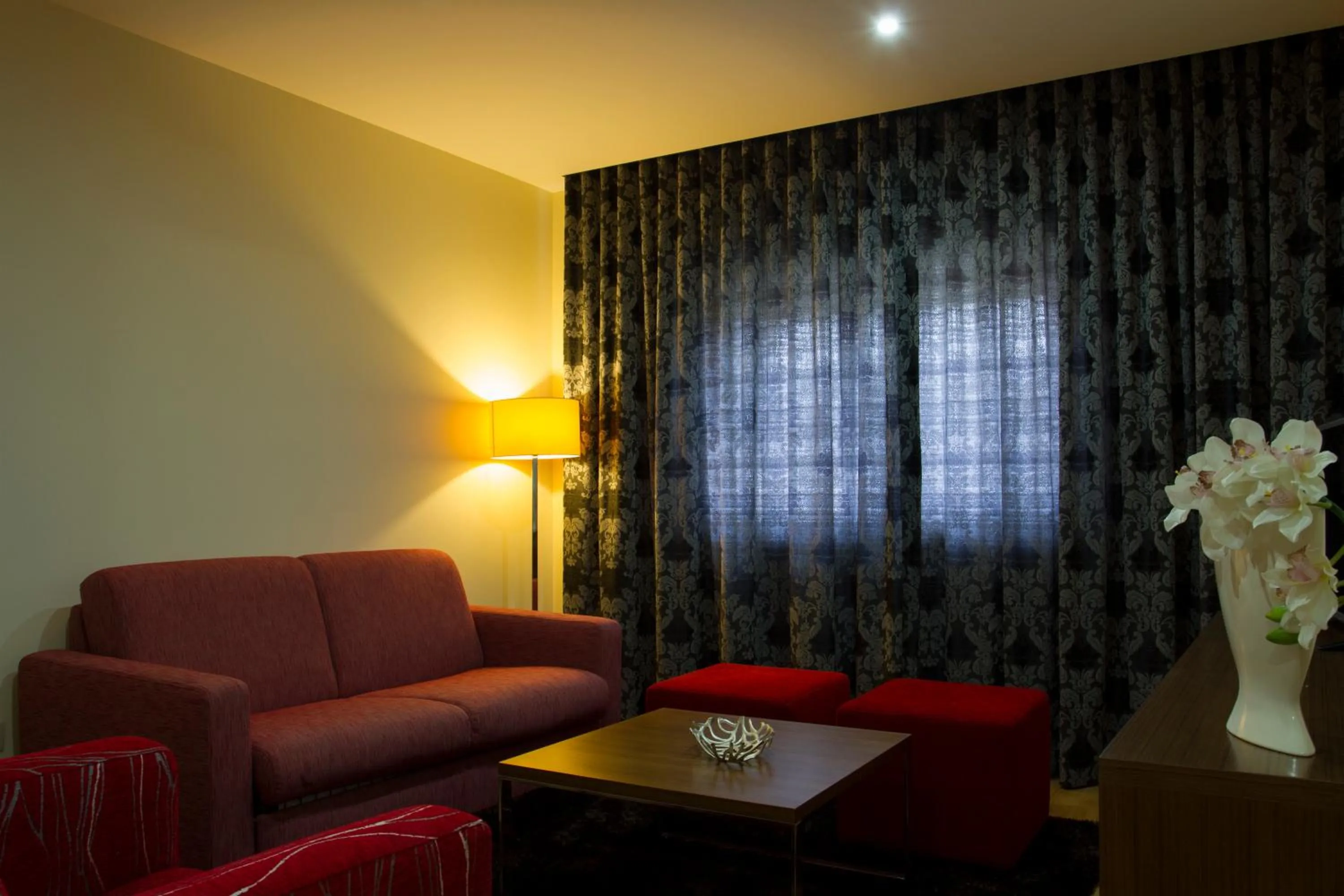 Living room in Hotel Aguiar da Pena