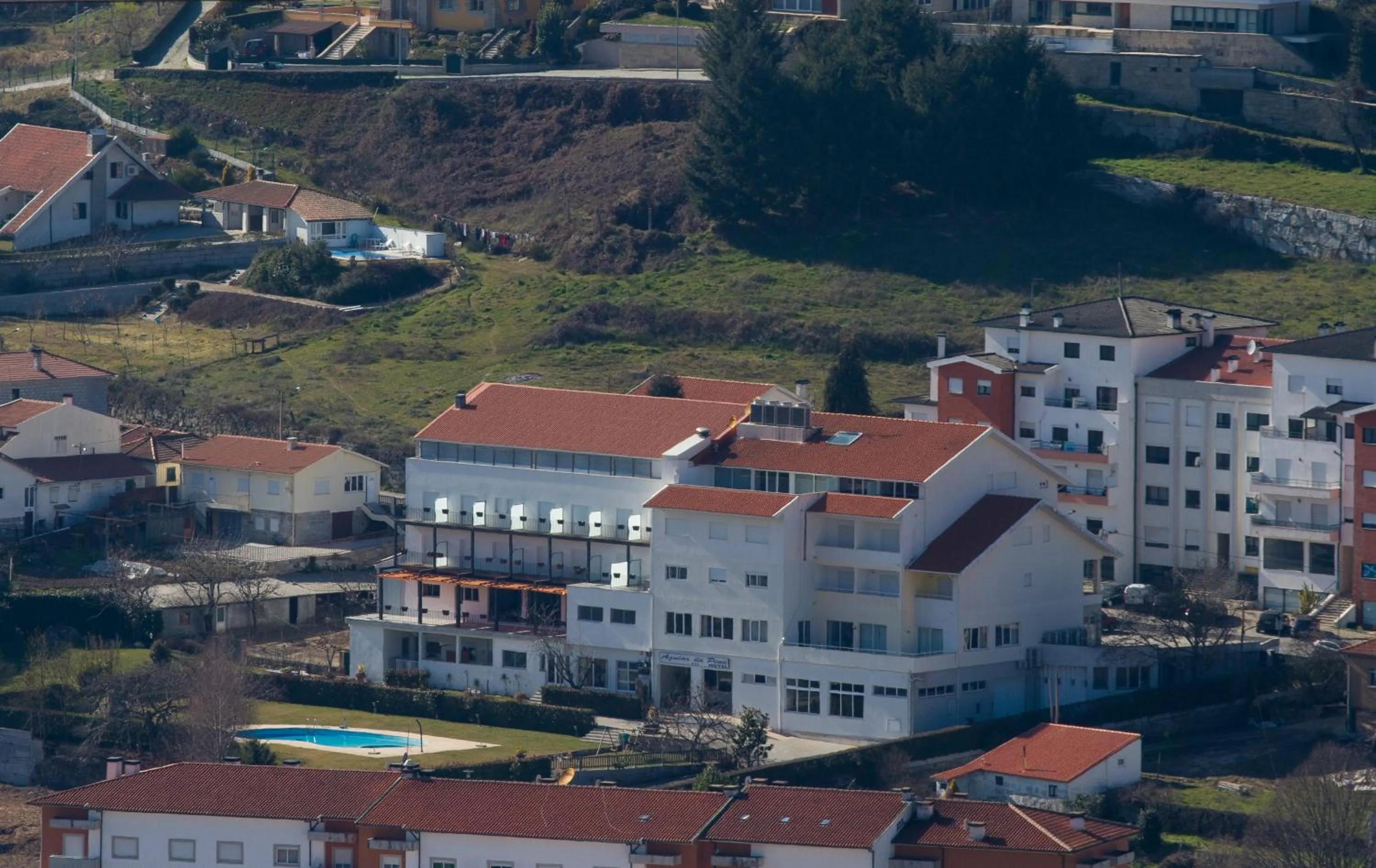 Bird's eye view in Hotel Aguiar da Pena