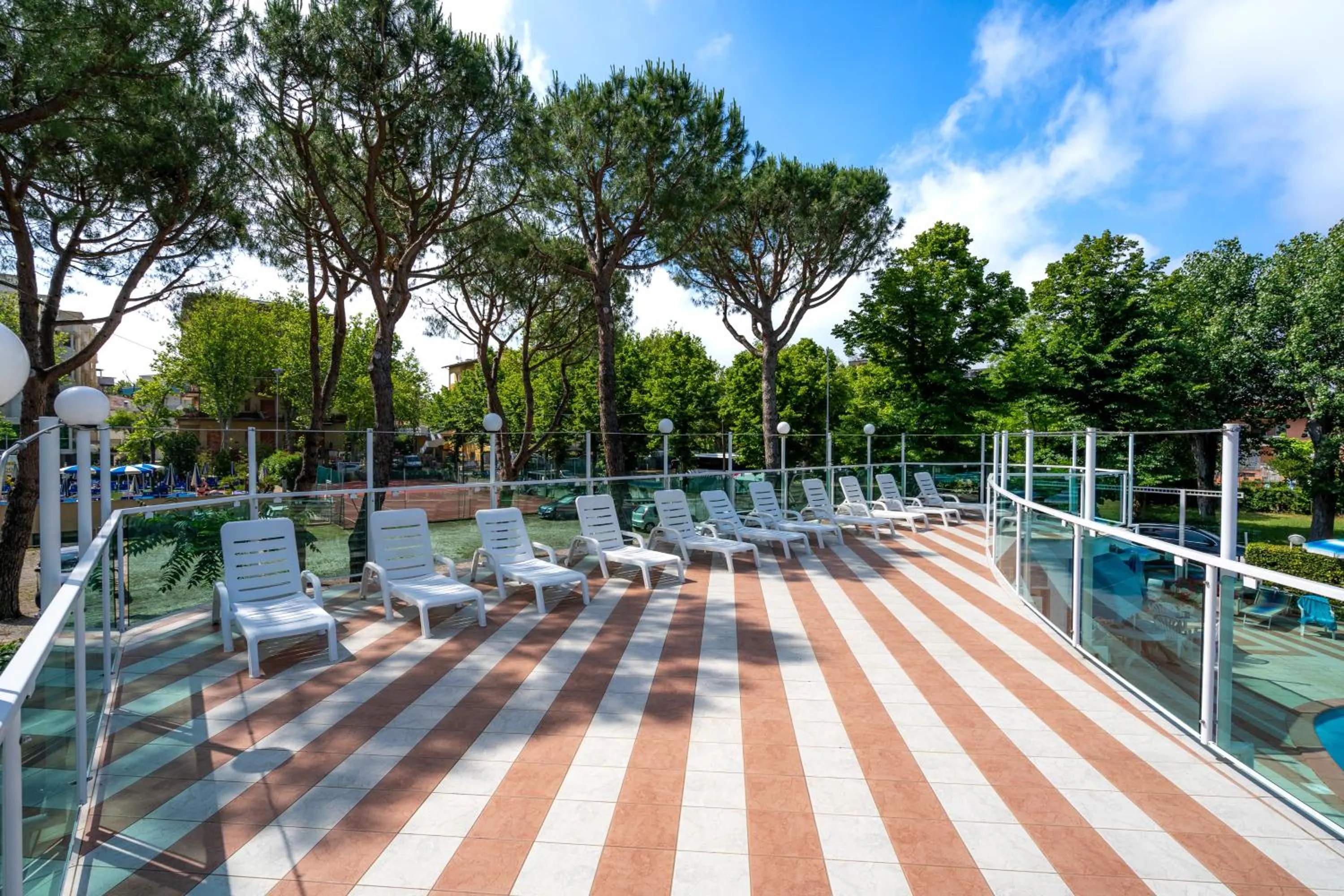 Solarium in Hotel Smeraldo