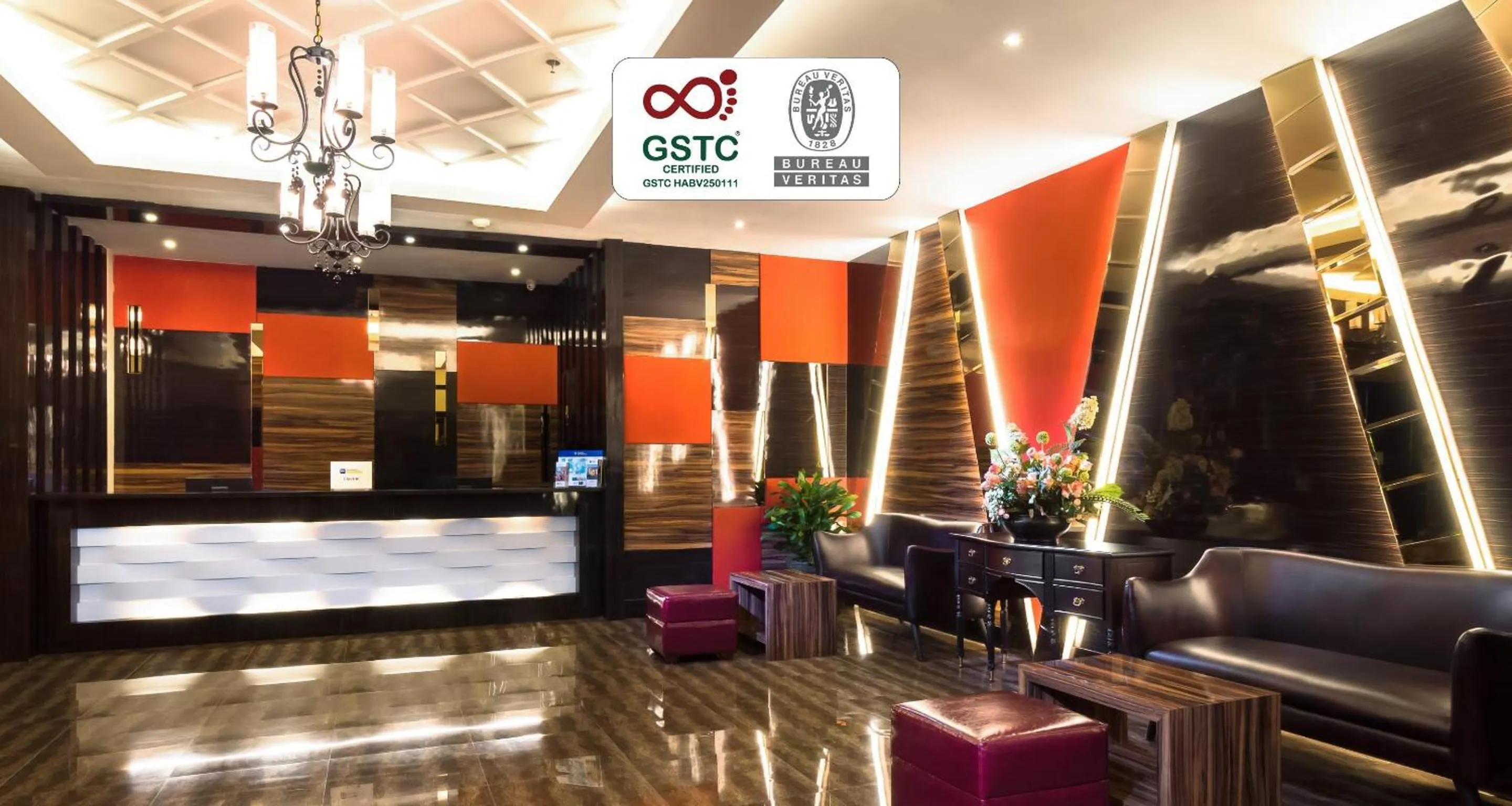 Lobby or reception in Best Western Senayan