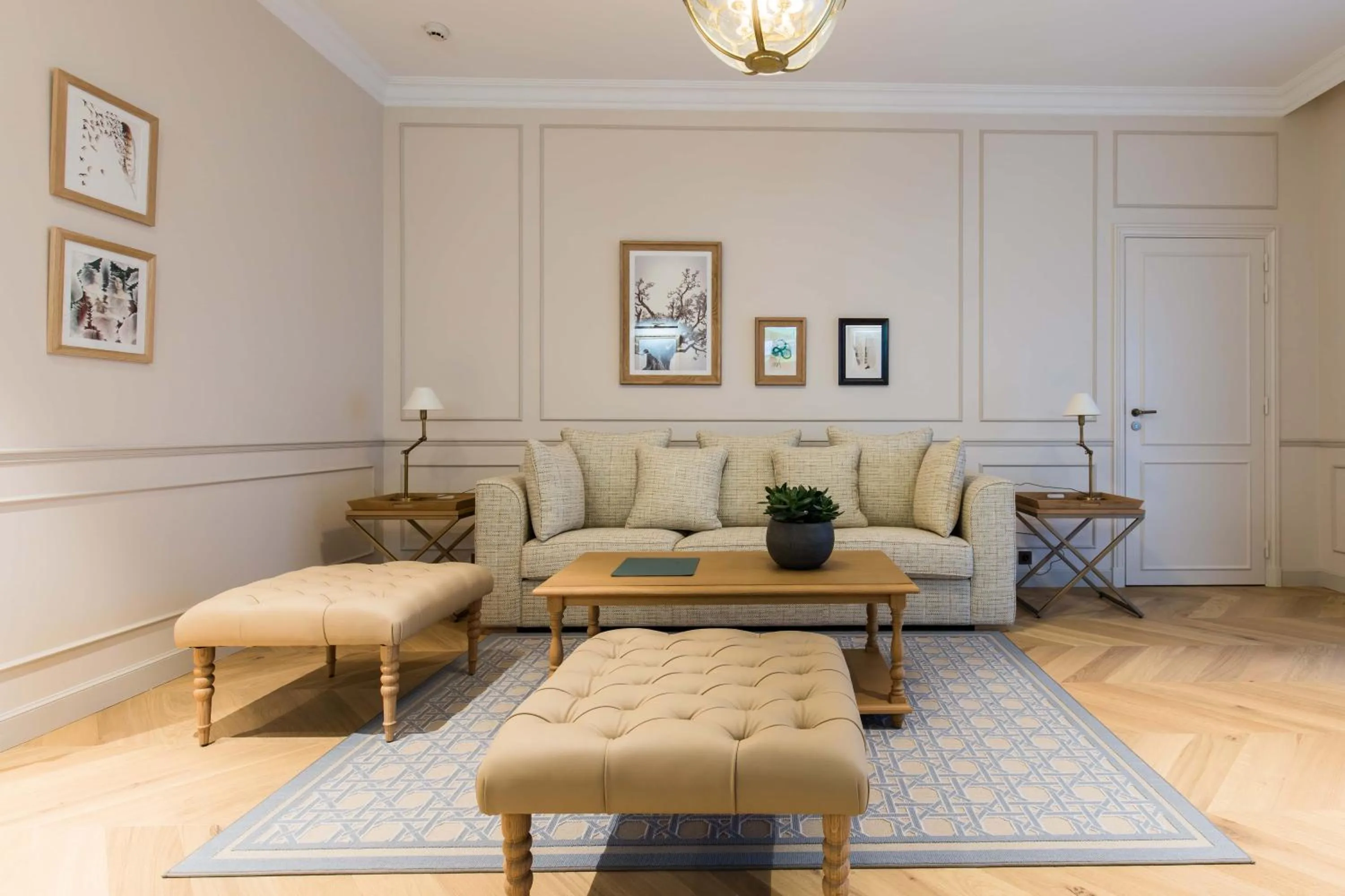 Living room in Hôtel Chais Monnet & Spa