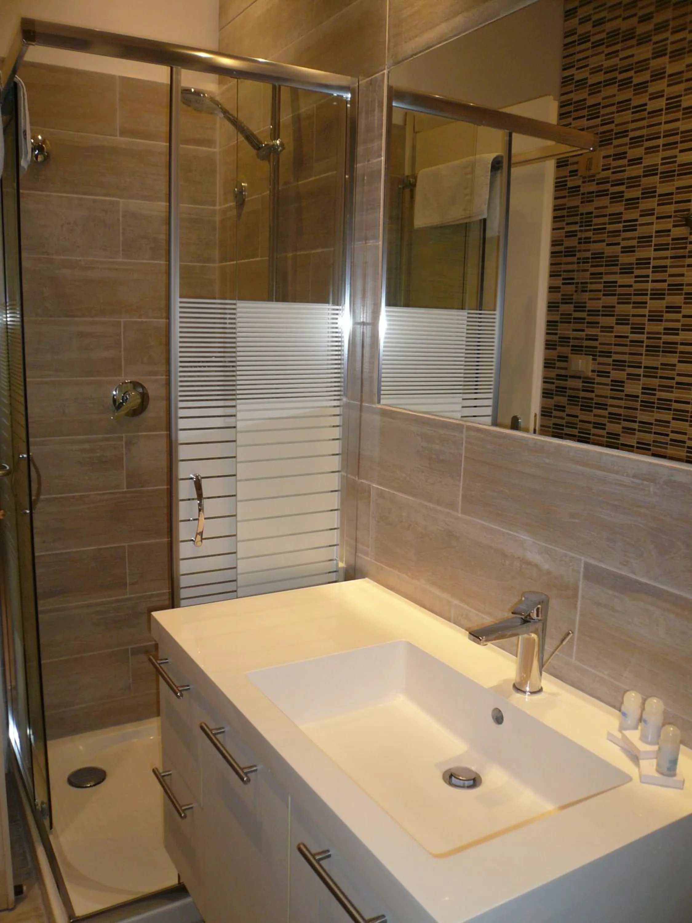 Shower in Hotel Europa Parking