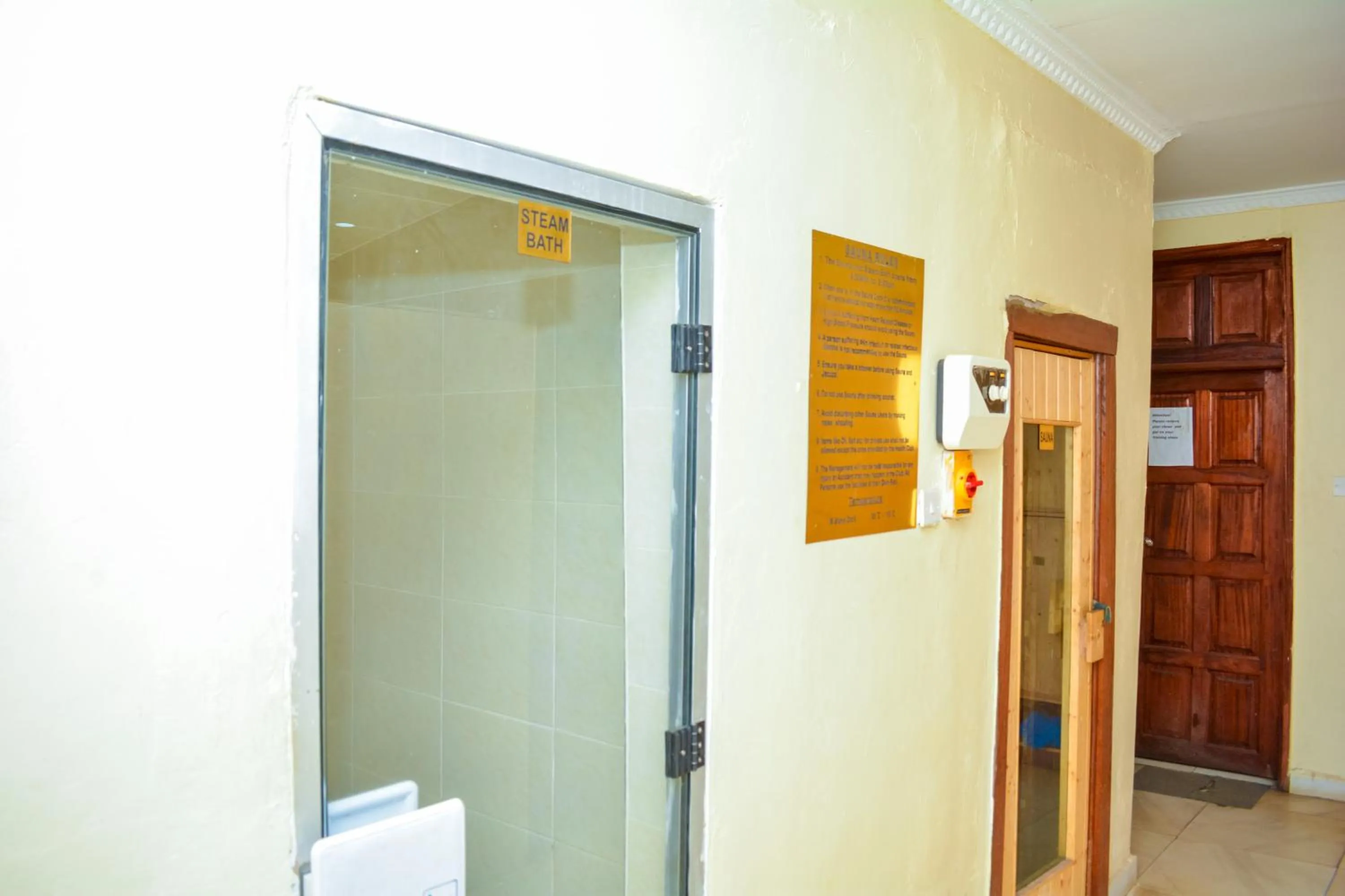 Bathroom in Omega Gardens Hotel