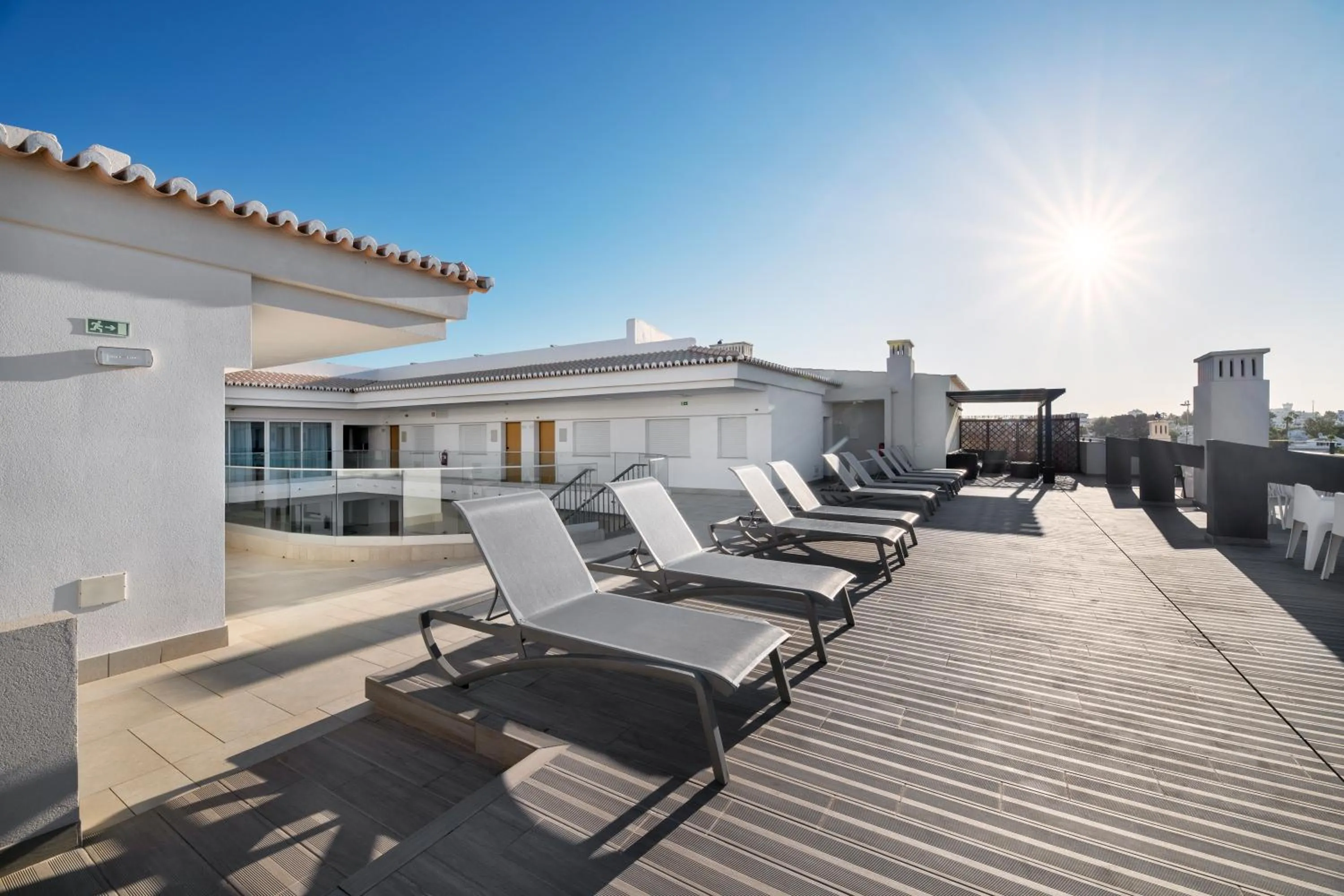 Balcony/Terrace in AlvorMar Apartamentos Turisticos