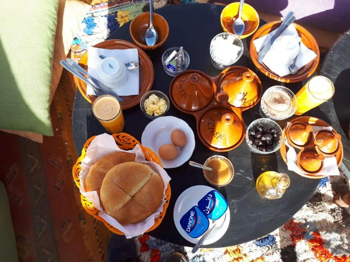 Breakfast in Riad Atlas Toubkal