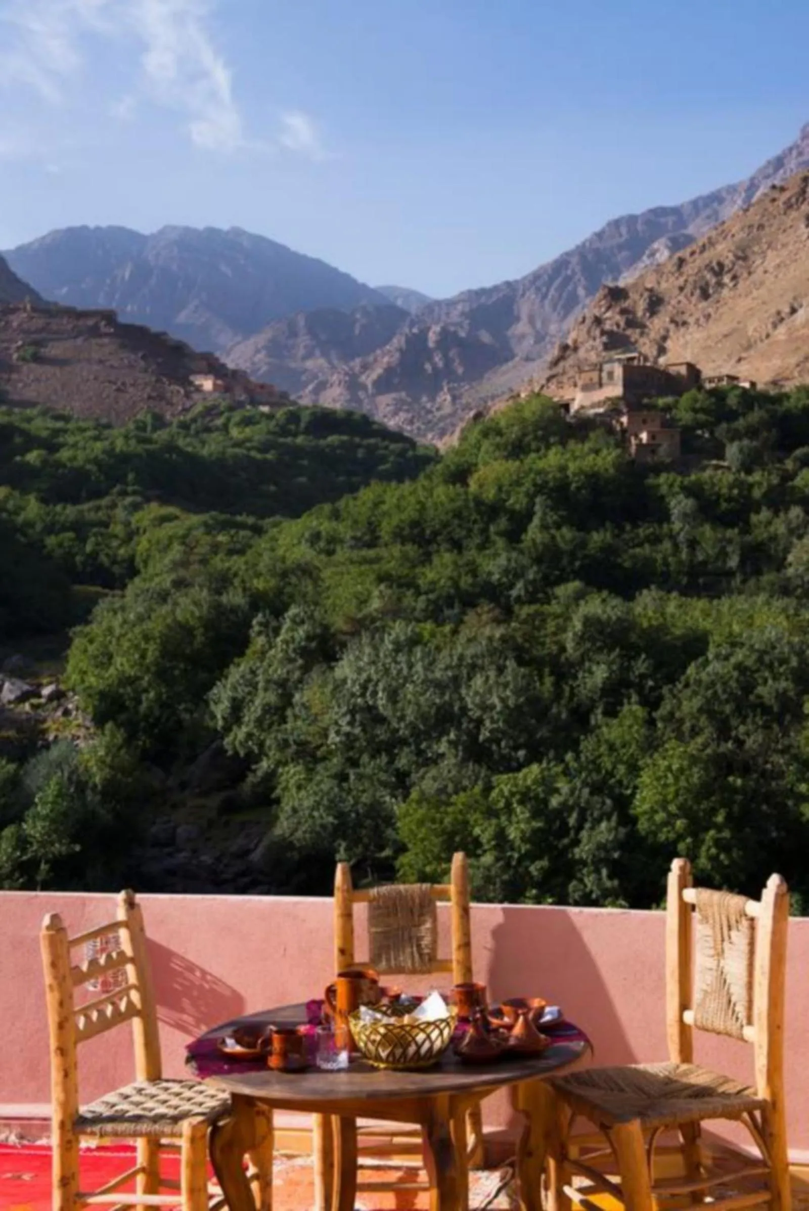 Balcony/Terrace in Riad Atlas Toubkal