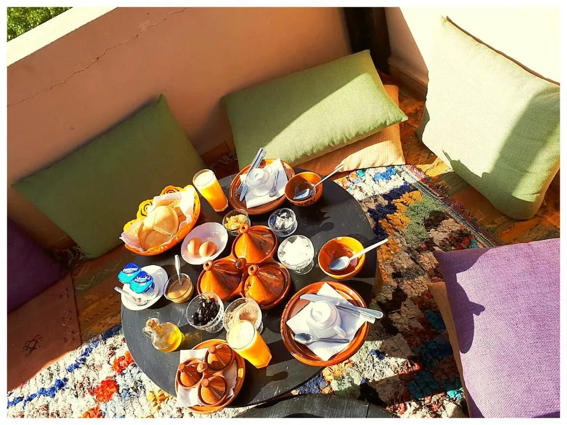 Breakfast in Riad Atlas Toubkal