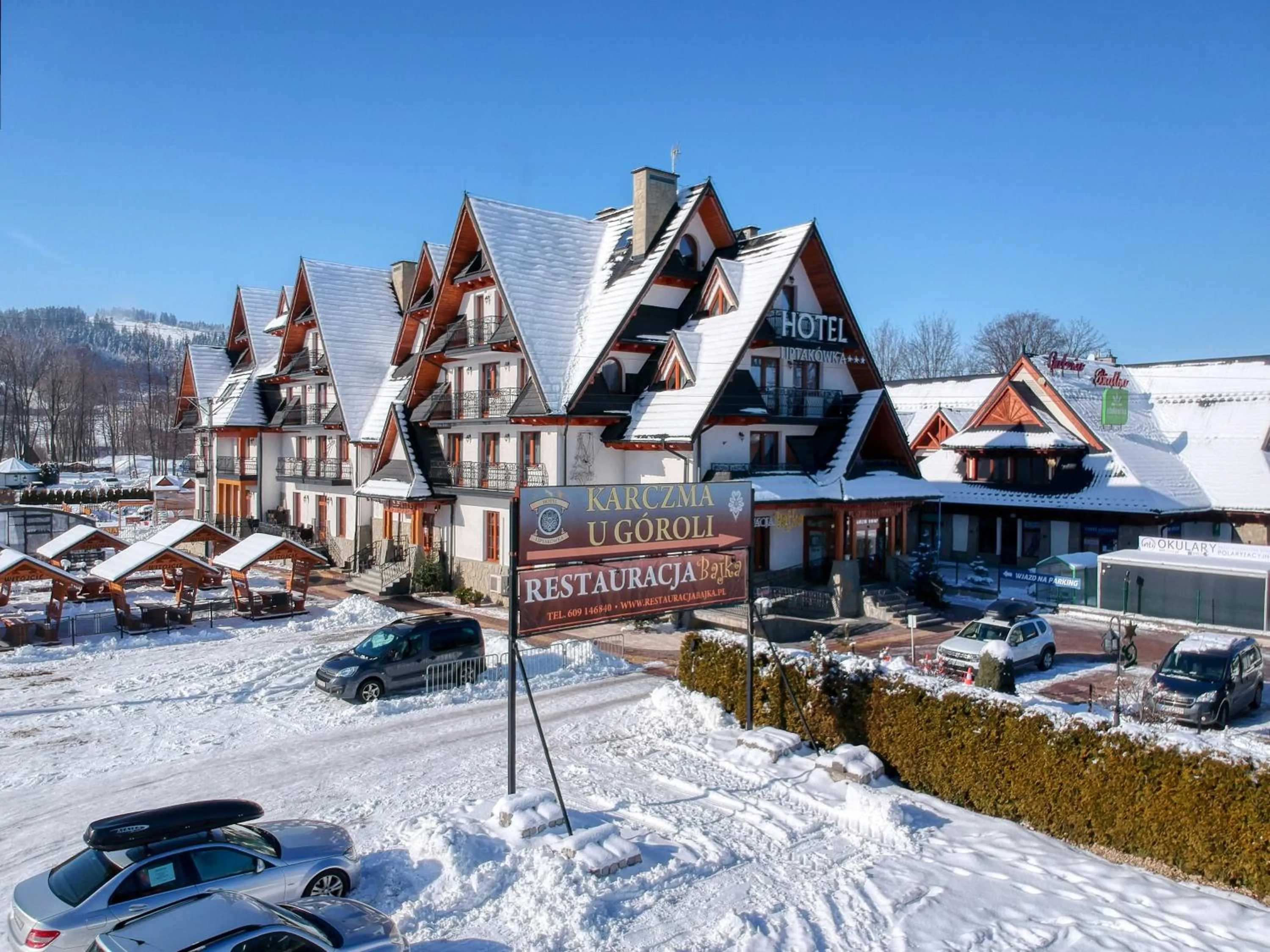 Property building in Hotel Liptakówka
