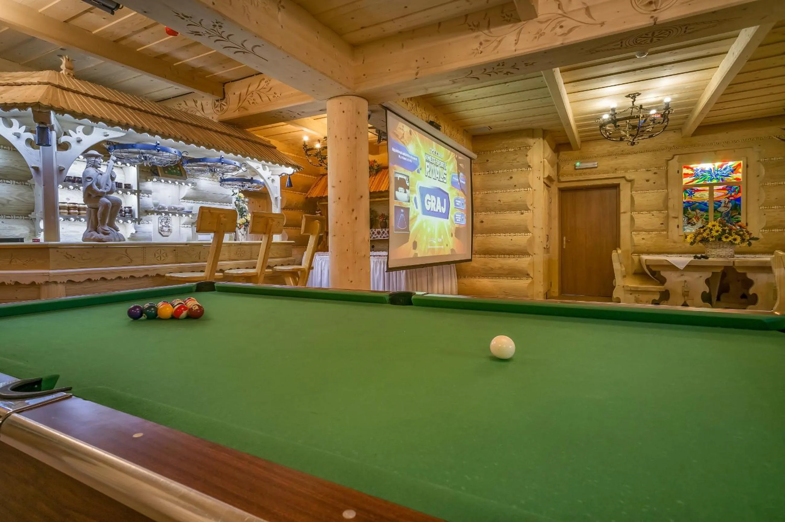 Billiard in Hotel Liptakówka