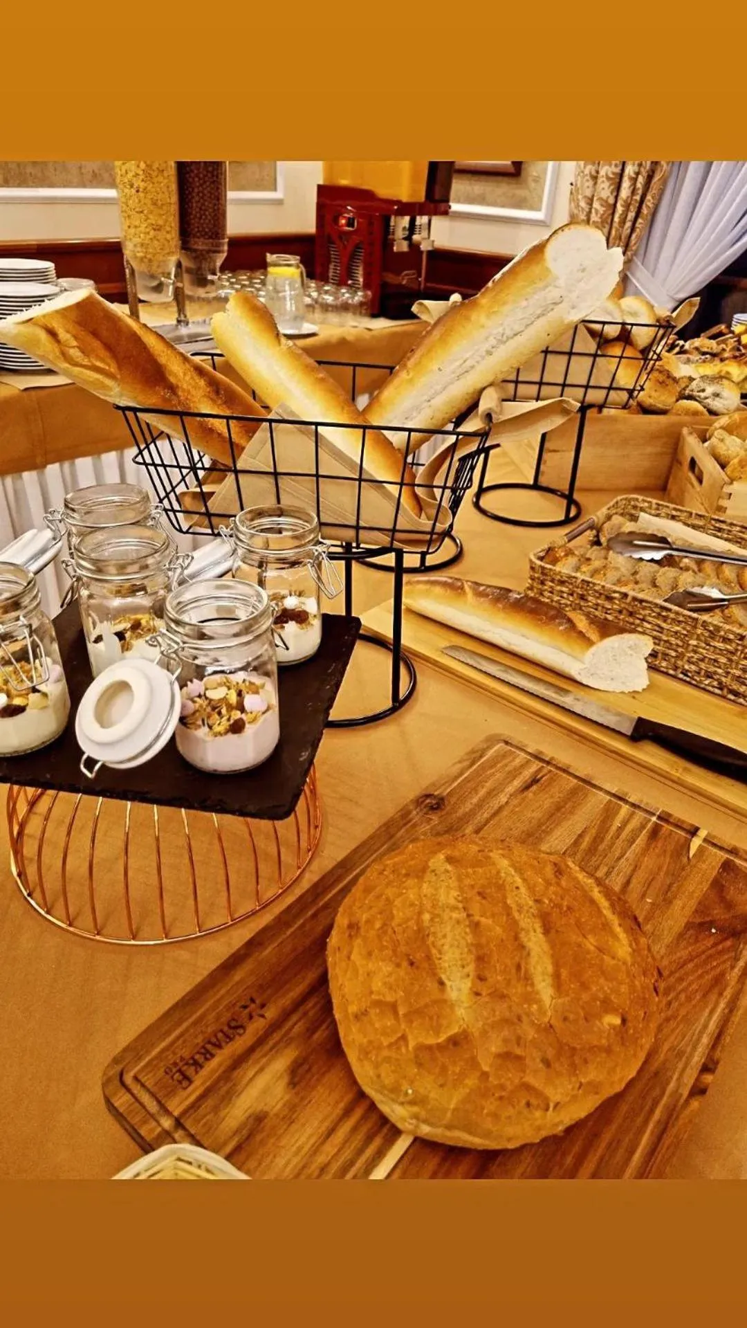 Buffet breakfast in Hotel Liptakówka