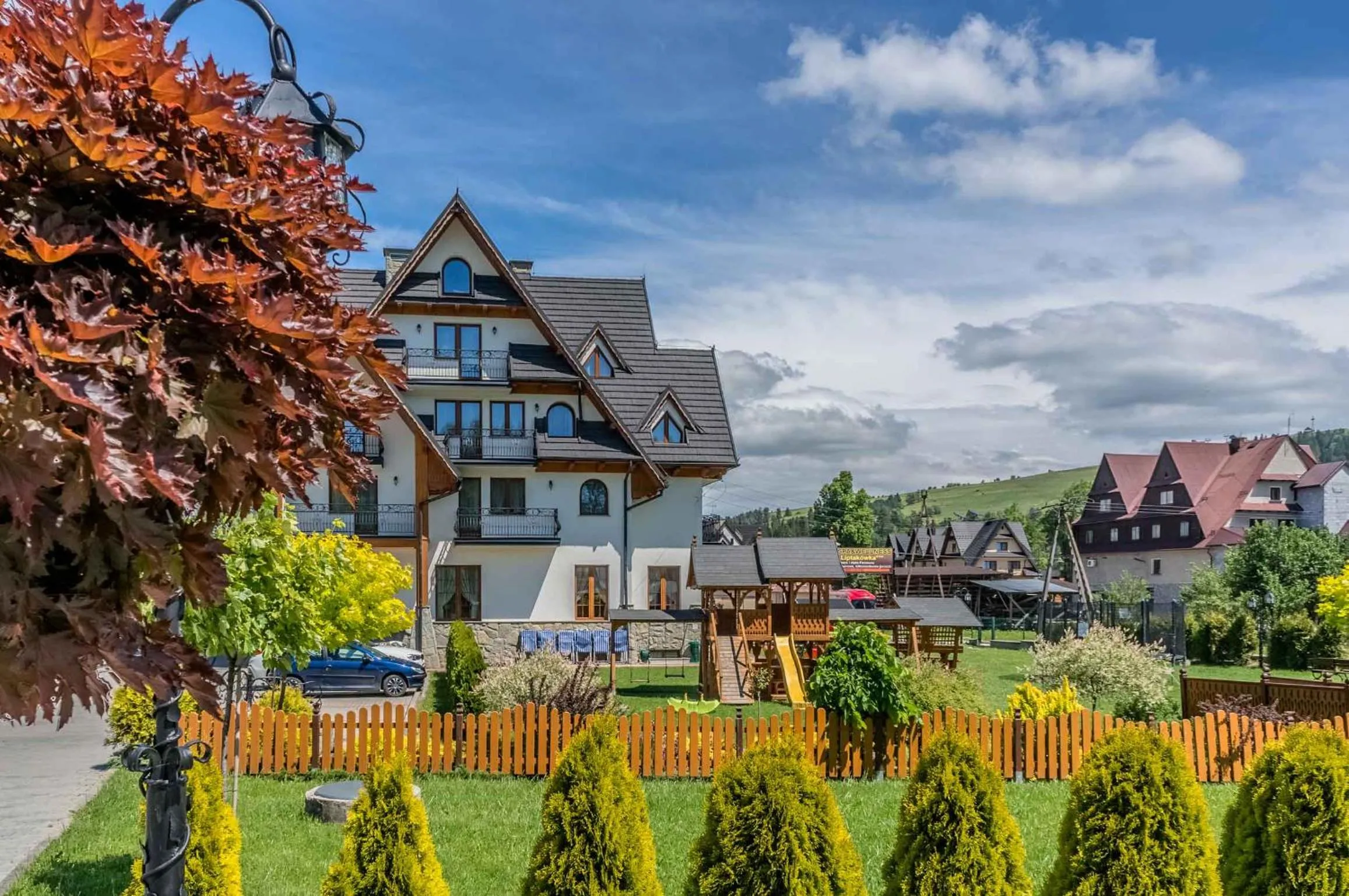 Property building in Hotel Liptakówka