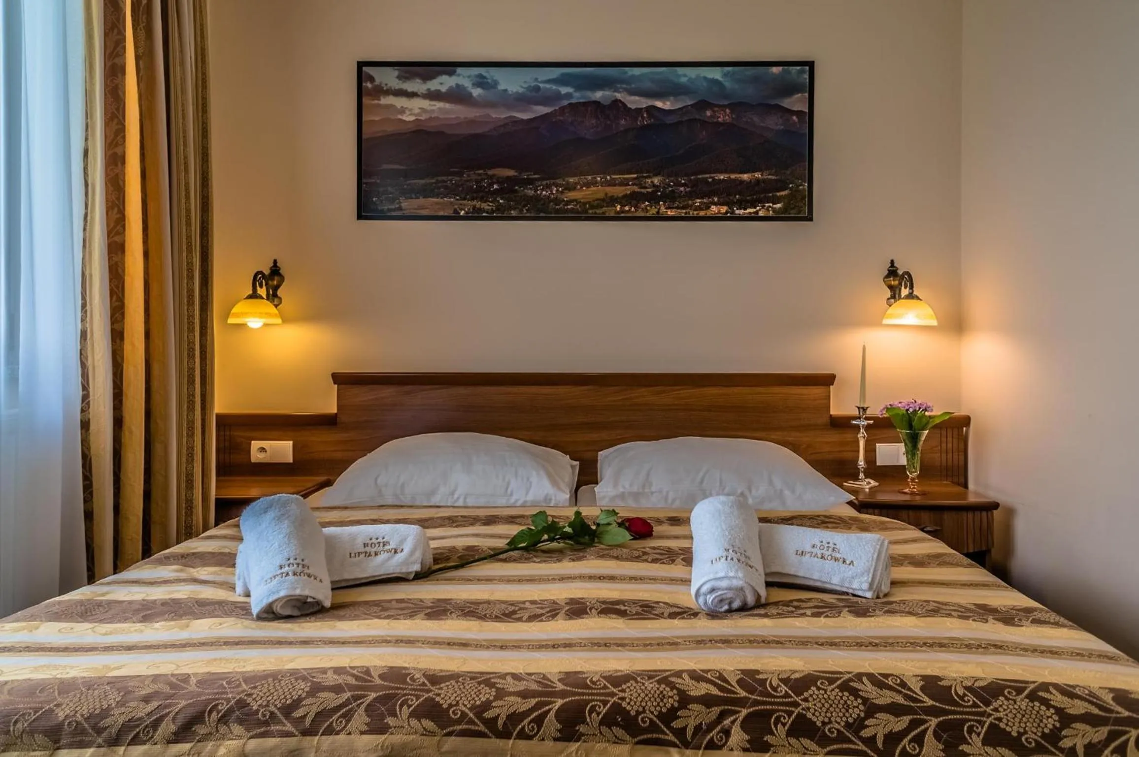 Photo of the whole room, Bed in Hotel Liptakówka