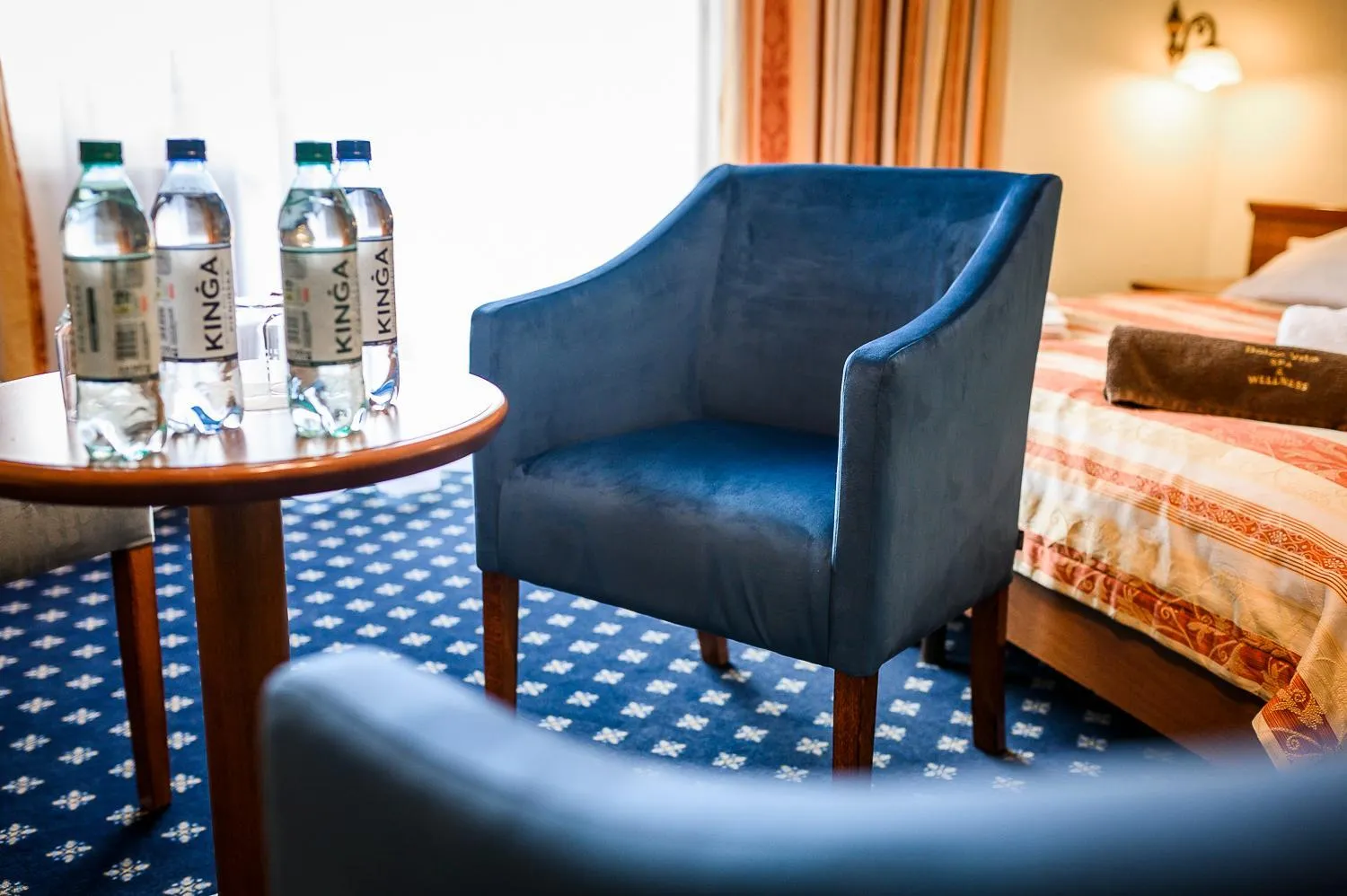 Living room, Bed in Hotel Liptakówka