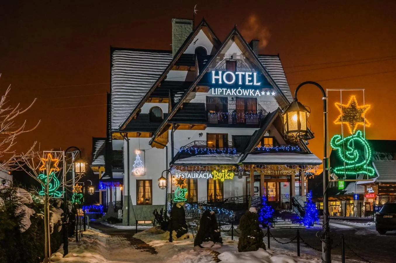 Property building in Hotel Liptakówka