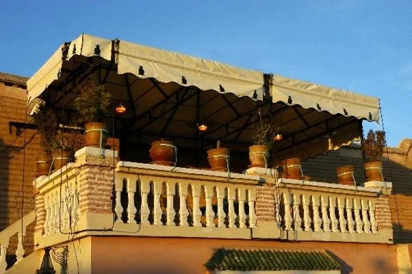 Decorative detail in Riad Dalia