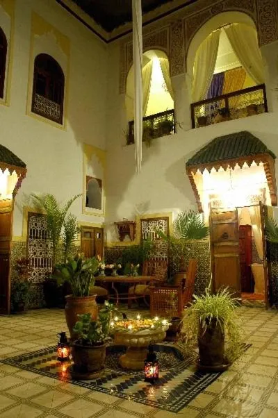 Decorative detail in Riad Dalia