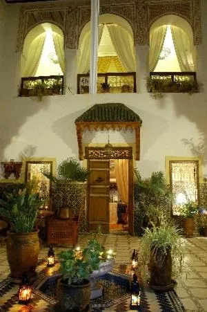 Decorative detail in Riad Dalia