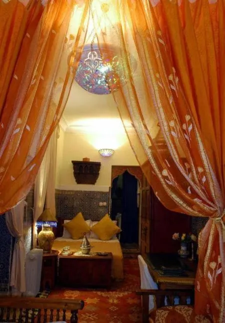 Seating area in Riad Dalia