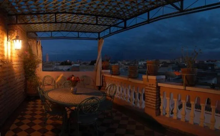 Balcony/Terrace in Riad Dalia