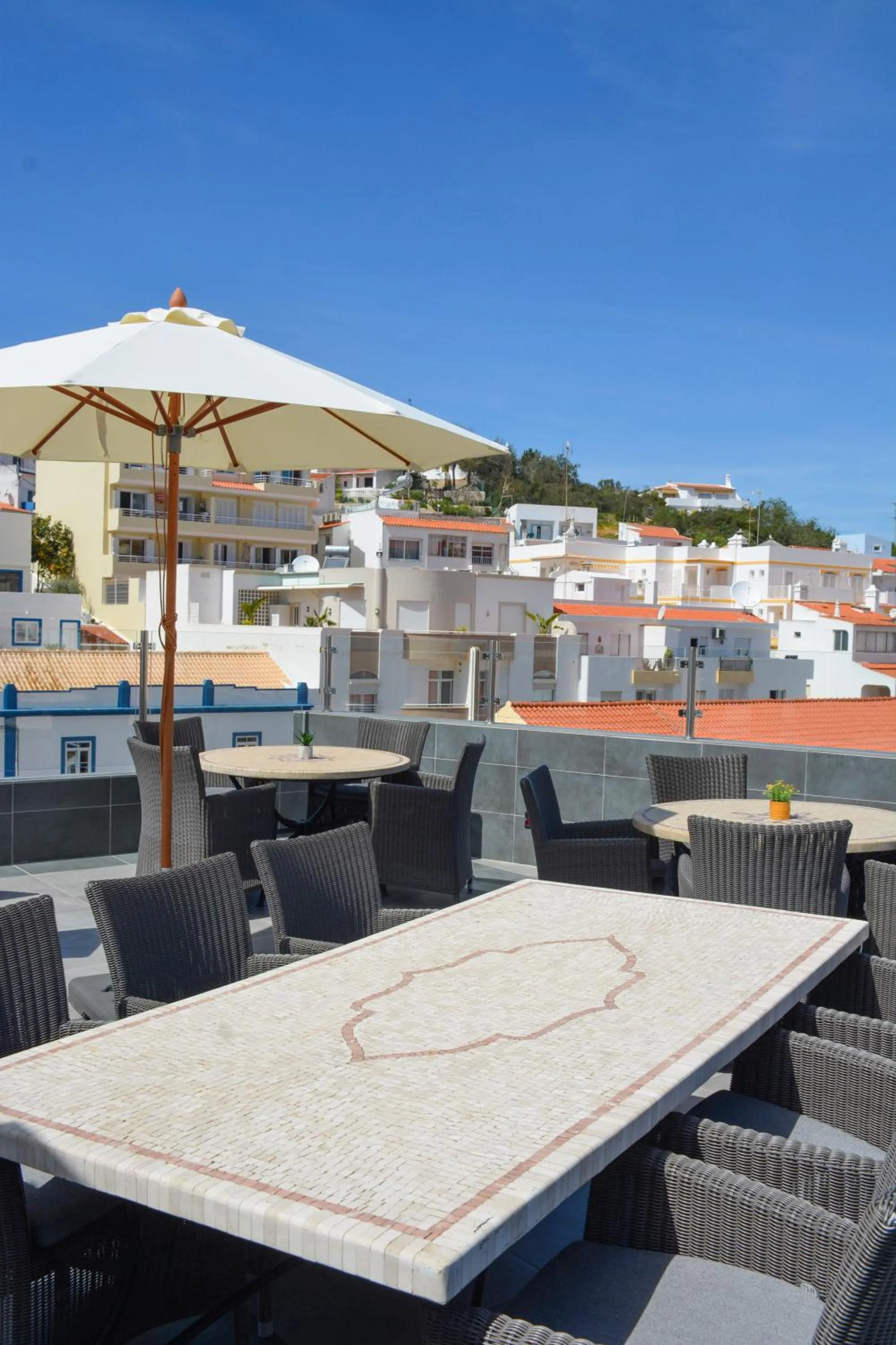 Balcony/Terrace in Hotel Carvoeiro Plaza