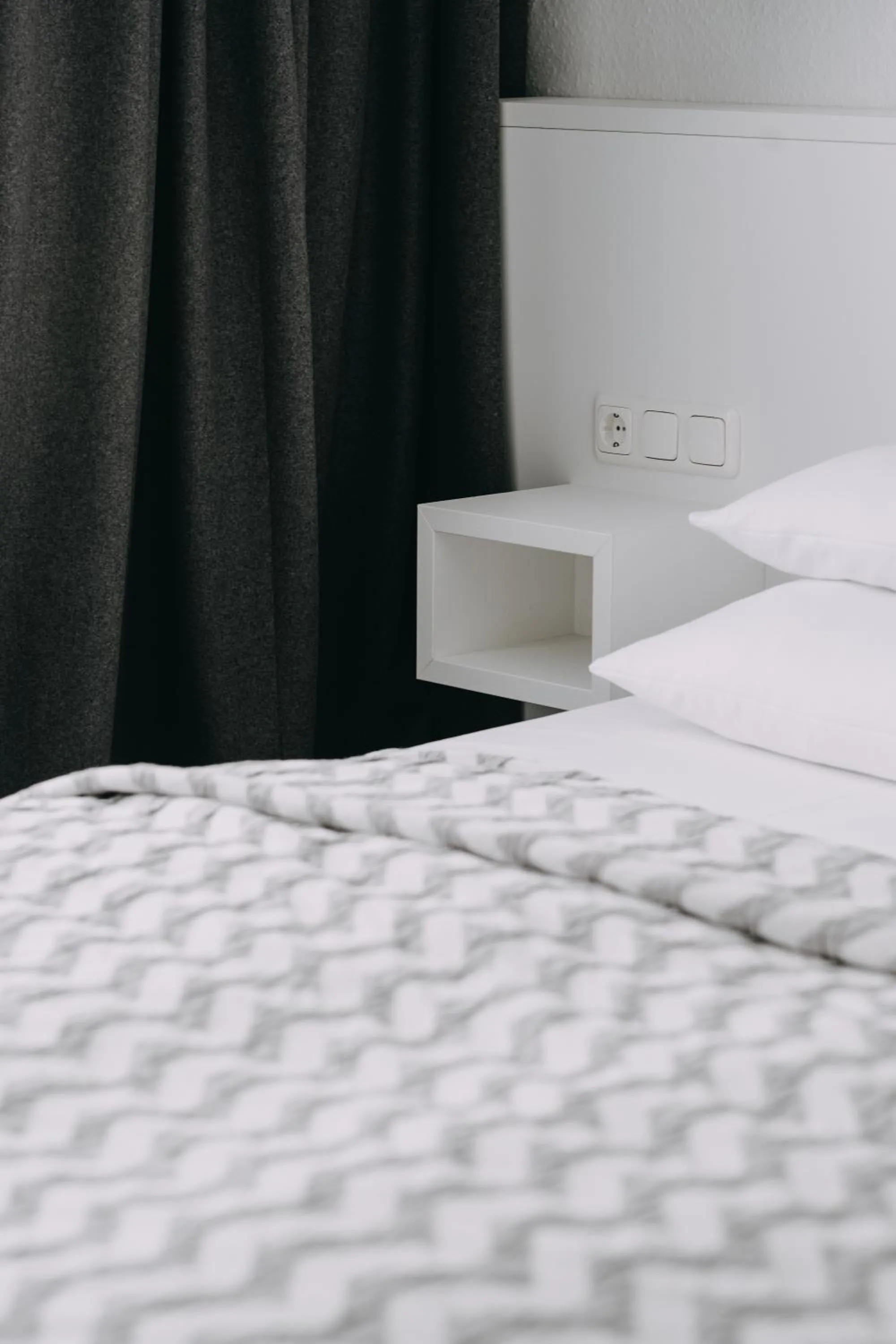 Bedroom, Bed in meerzeit Hotel