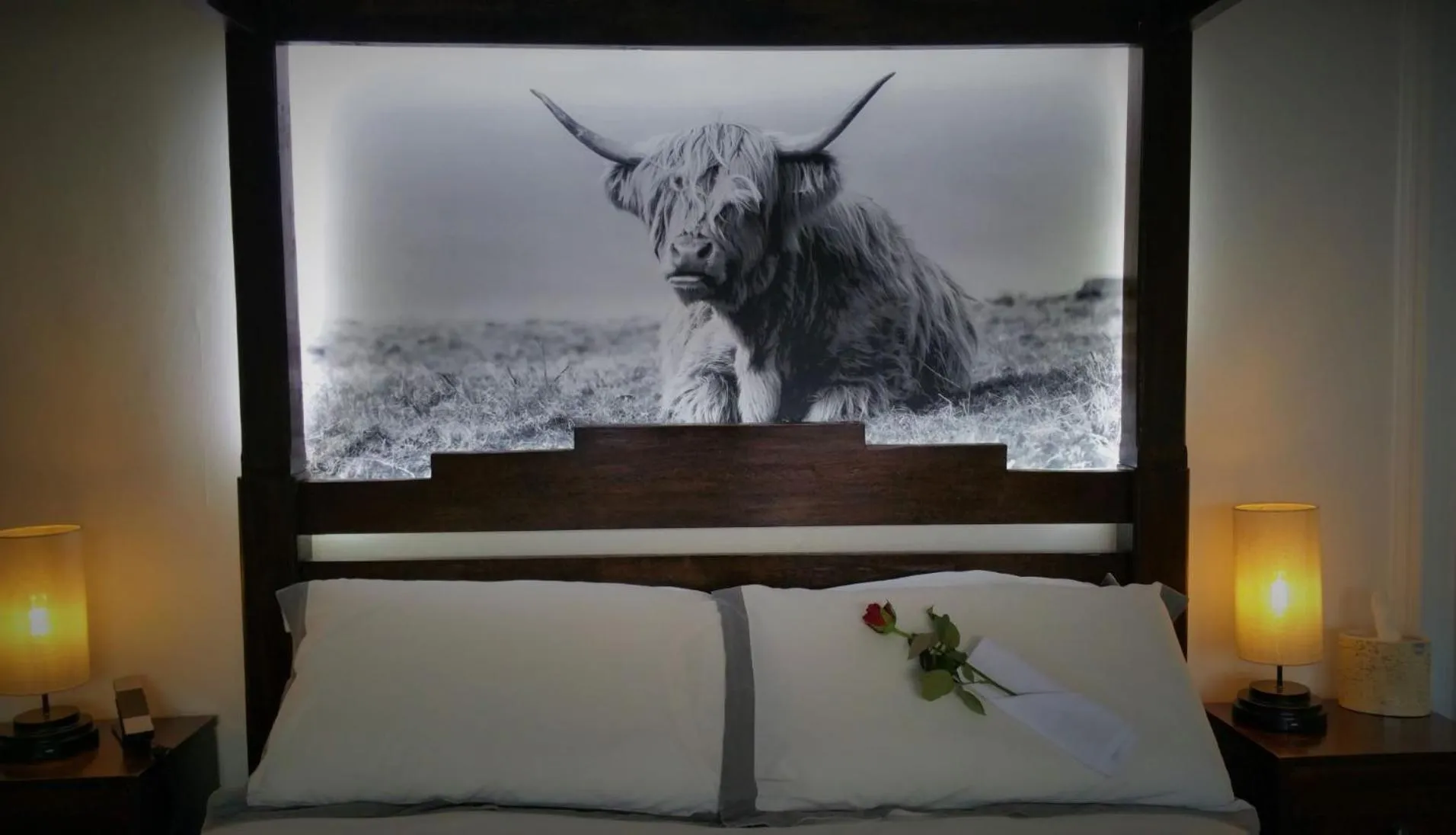 Bed in The Four Seasons Hotel