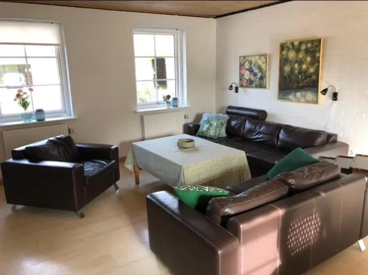 Seating area in Ellemose Bed and Breakfast