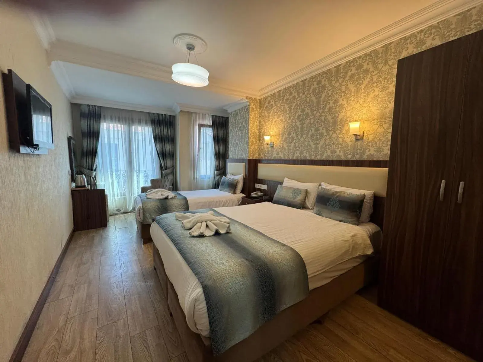 Superior Twin Room in Hotel Bulvar Istanbul Superior Twin Room in Hotel Bulvar Istanbul