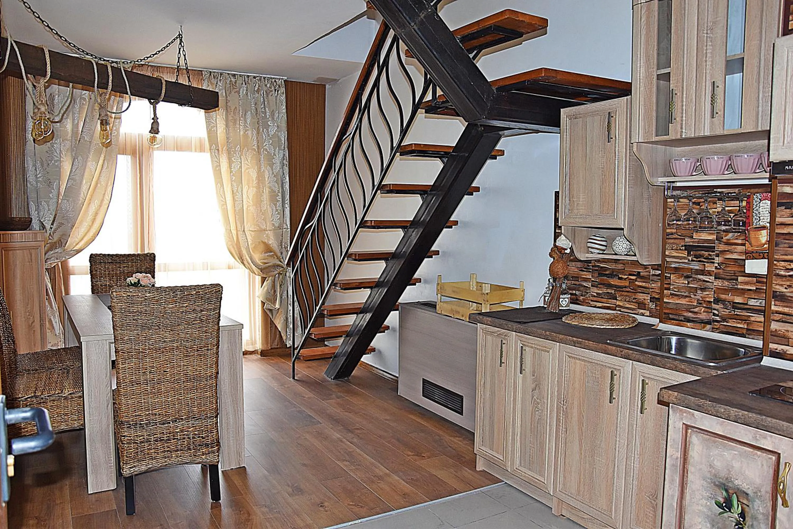 Kitchen or kitchenette in Hotel Toro Negro