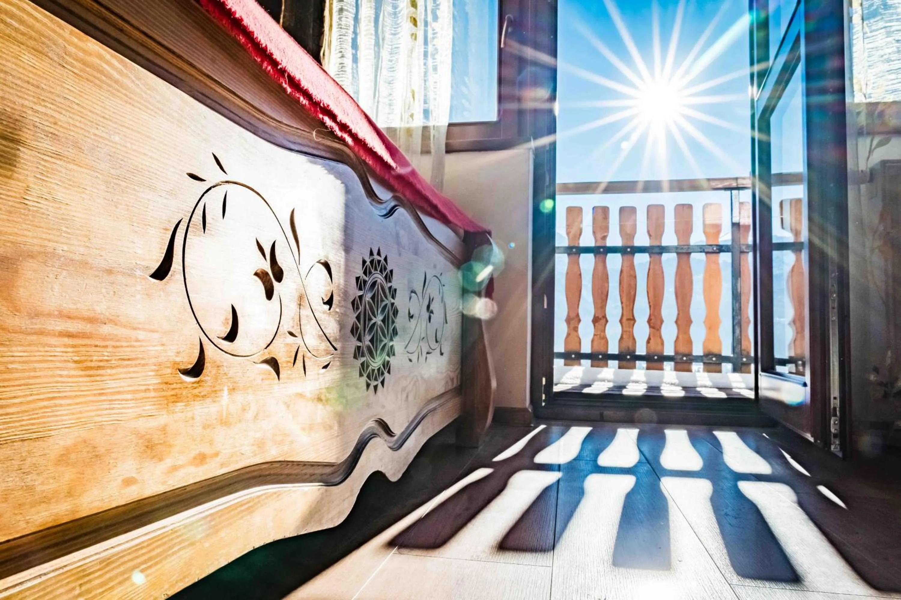 Bed in Górski Pałacyk Kompleks obiektów