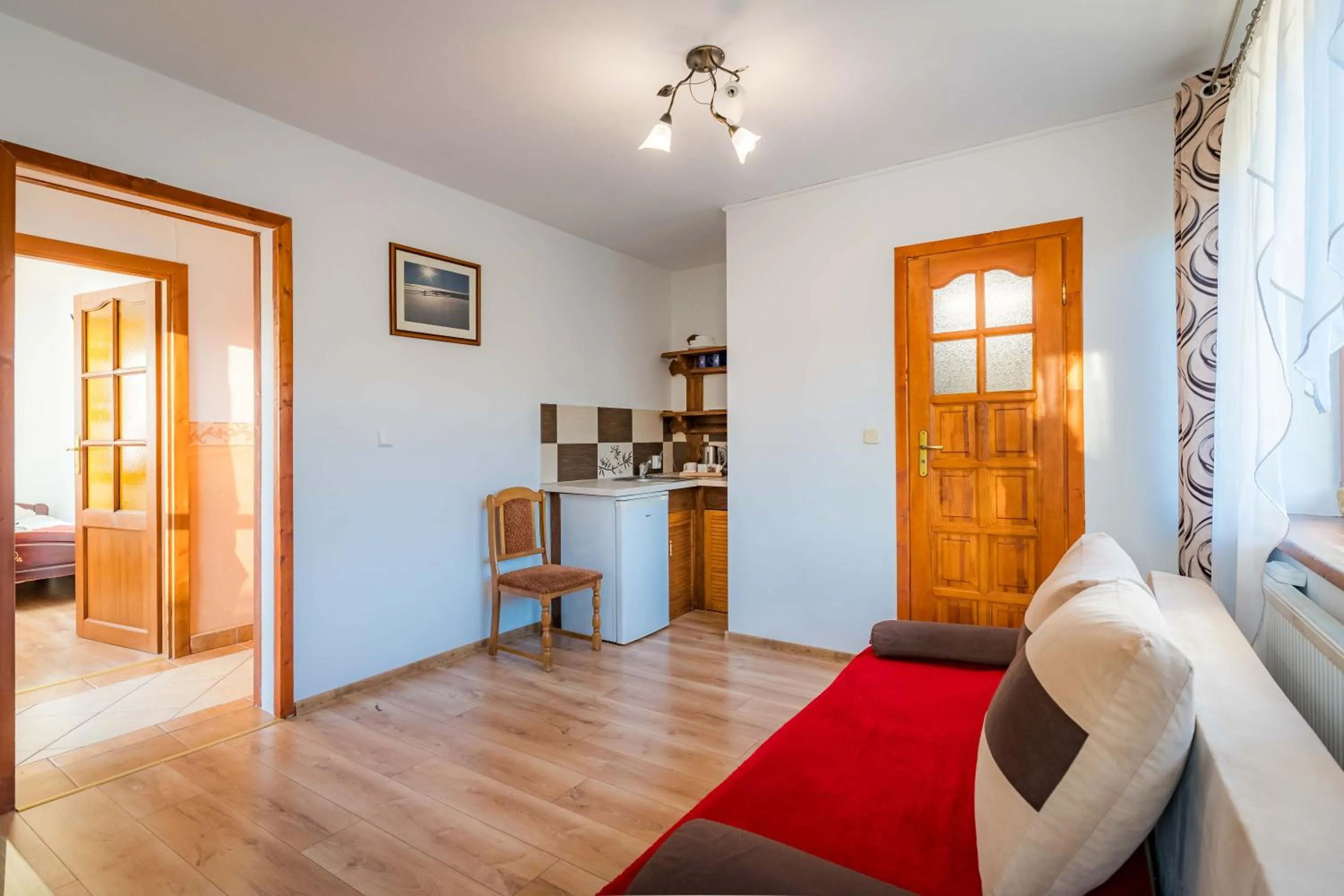 Kitchen or kitchenette in Górski Pałacyk Kompleks obiektów