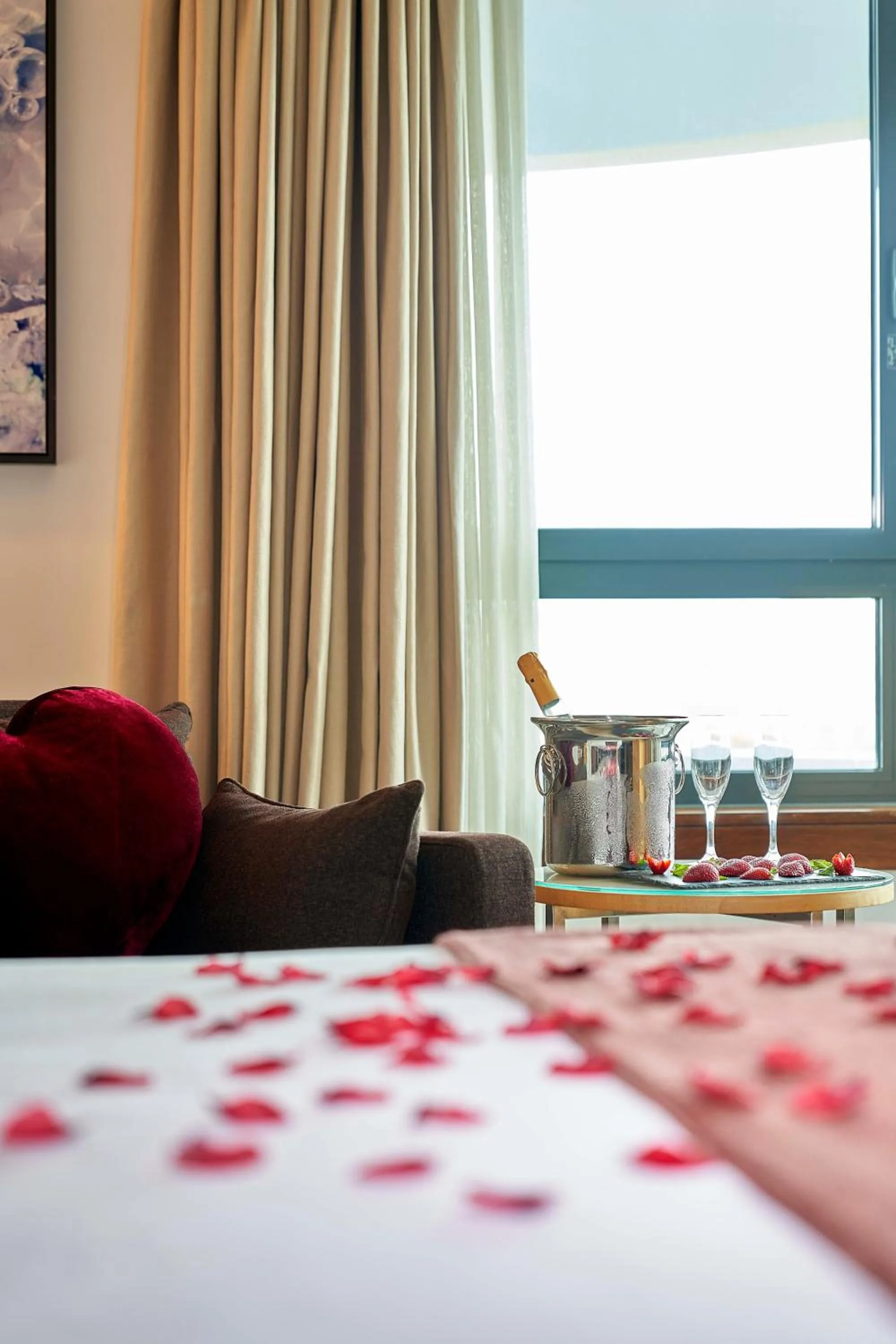 Decorative detail, Bed in Hotel Acores Lisboa