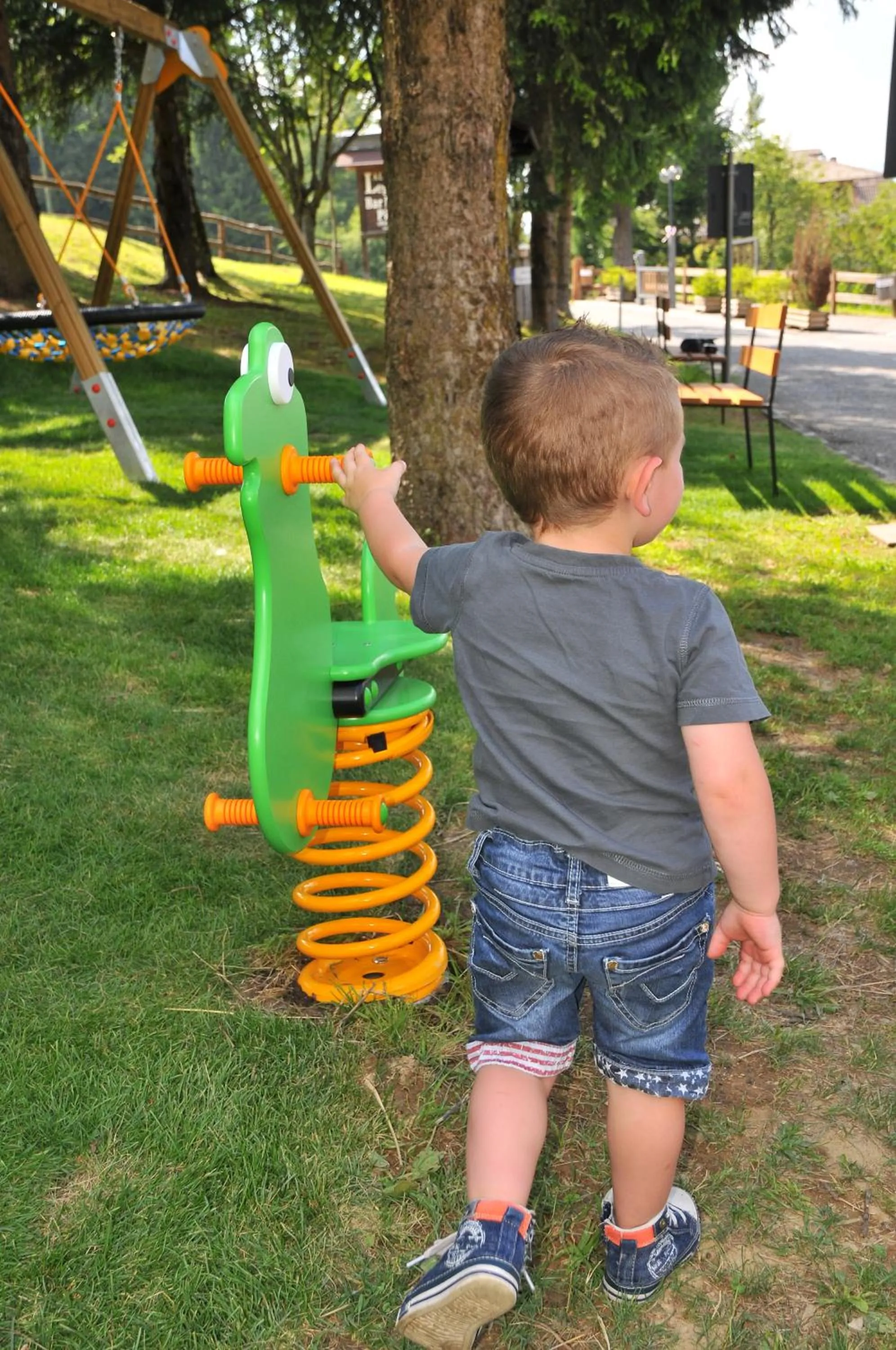 Children play ground in Albergo Legazzuolo Montecampione