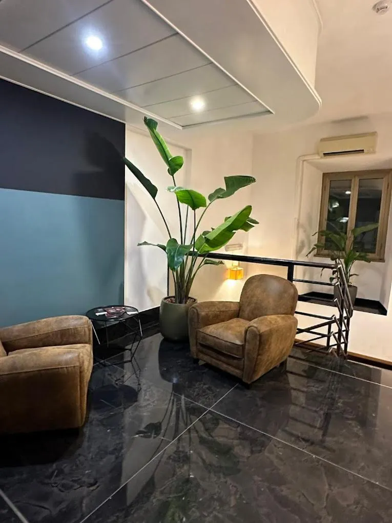 Lobby or reception in Hotel Taormina