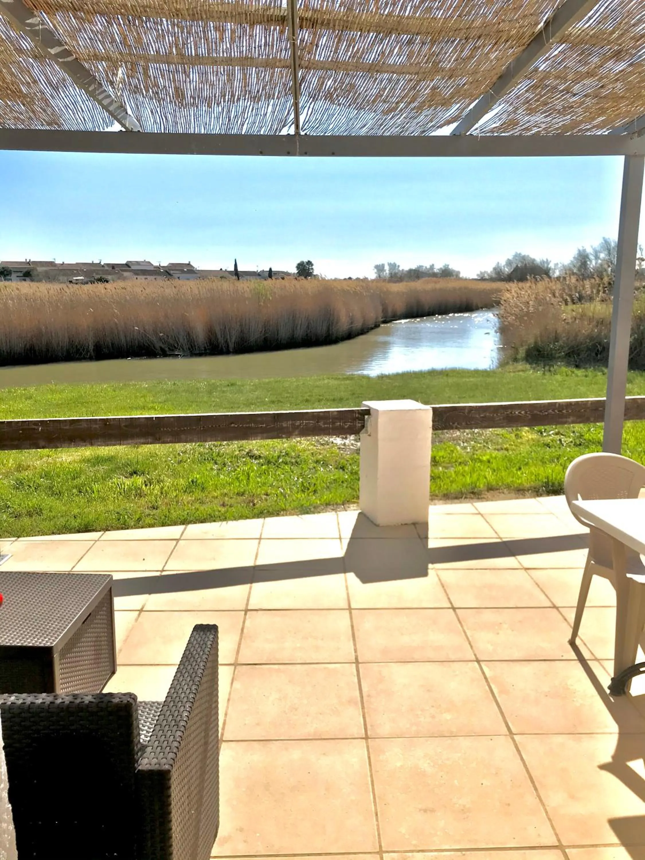 River view in Le Maset en Camargue